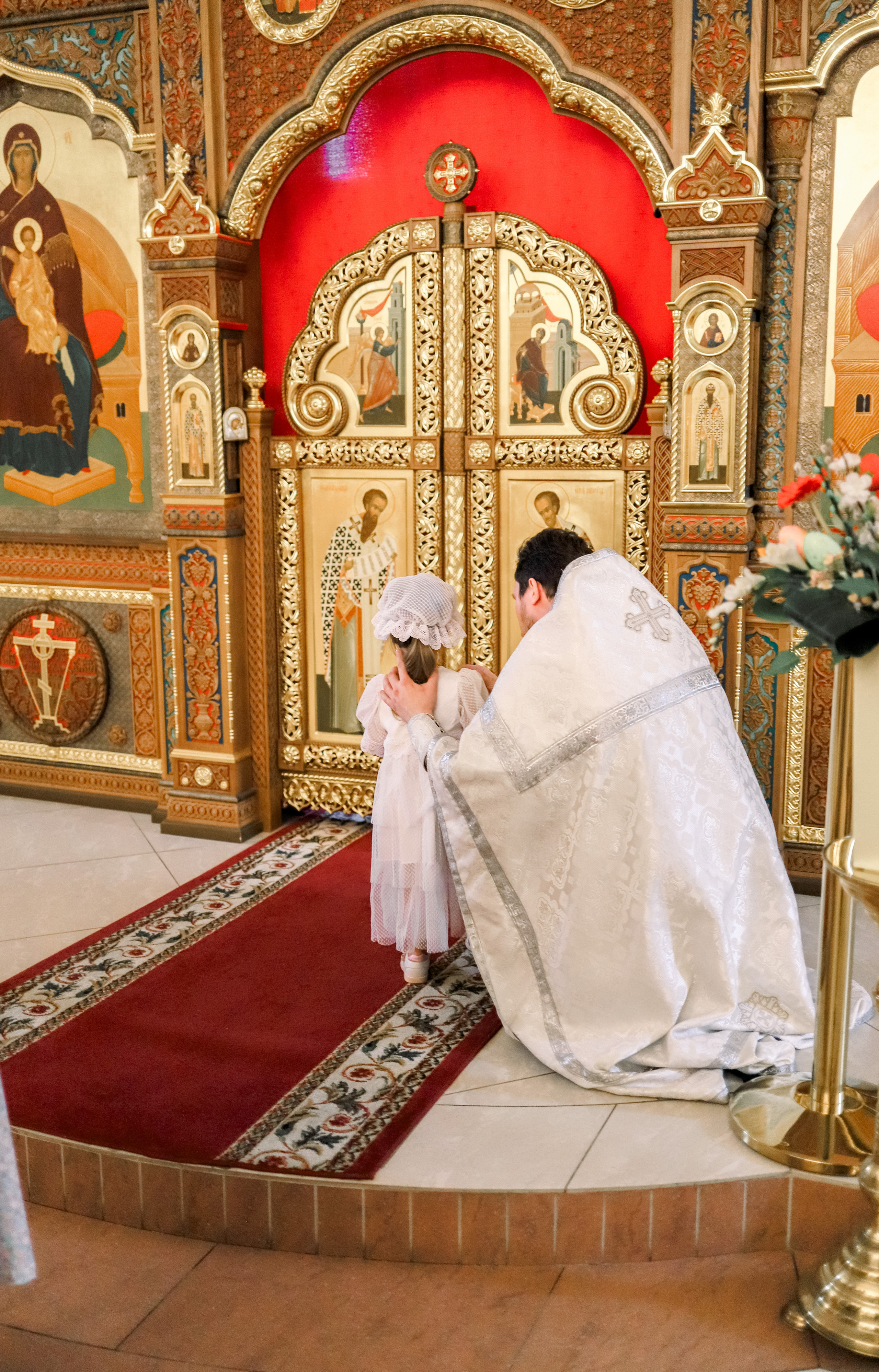 Крещение Марии, Амелии, Александры. Семейный и портретный фотограф в Москве Александра Науменко