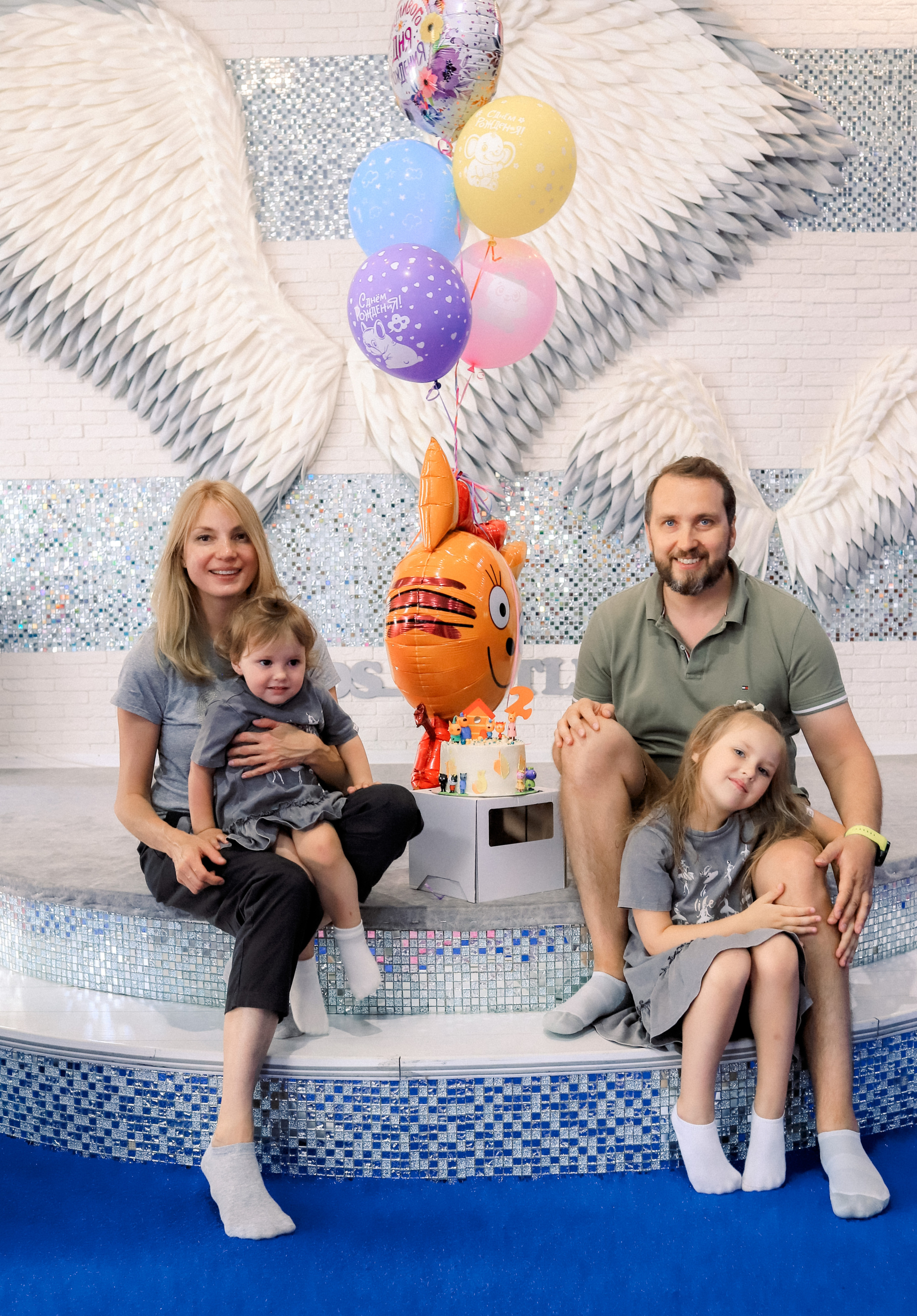 День рождения Клавдии. Семейный и портретный фотограф в Москве Александра Науменко