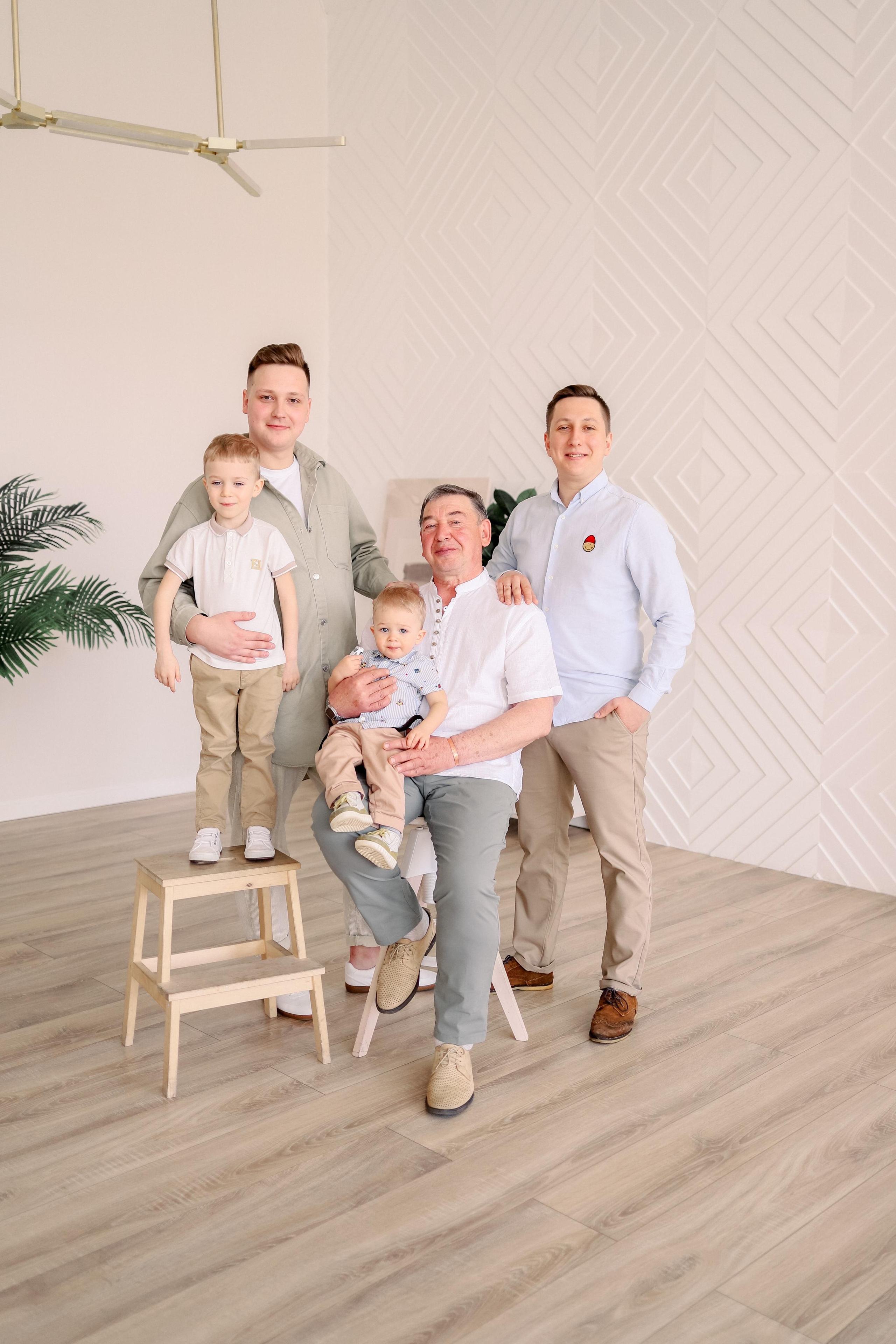 Семья Аллы. Семейный и портретный фотограф в Москве Александра Науменко