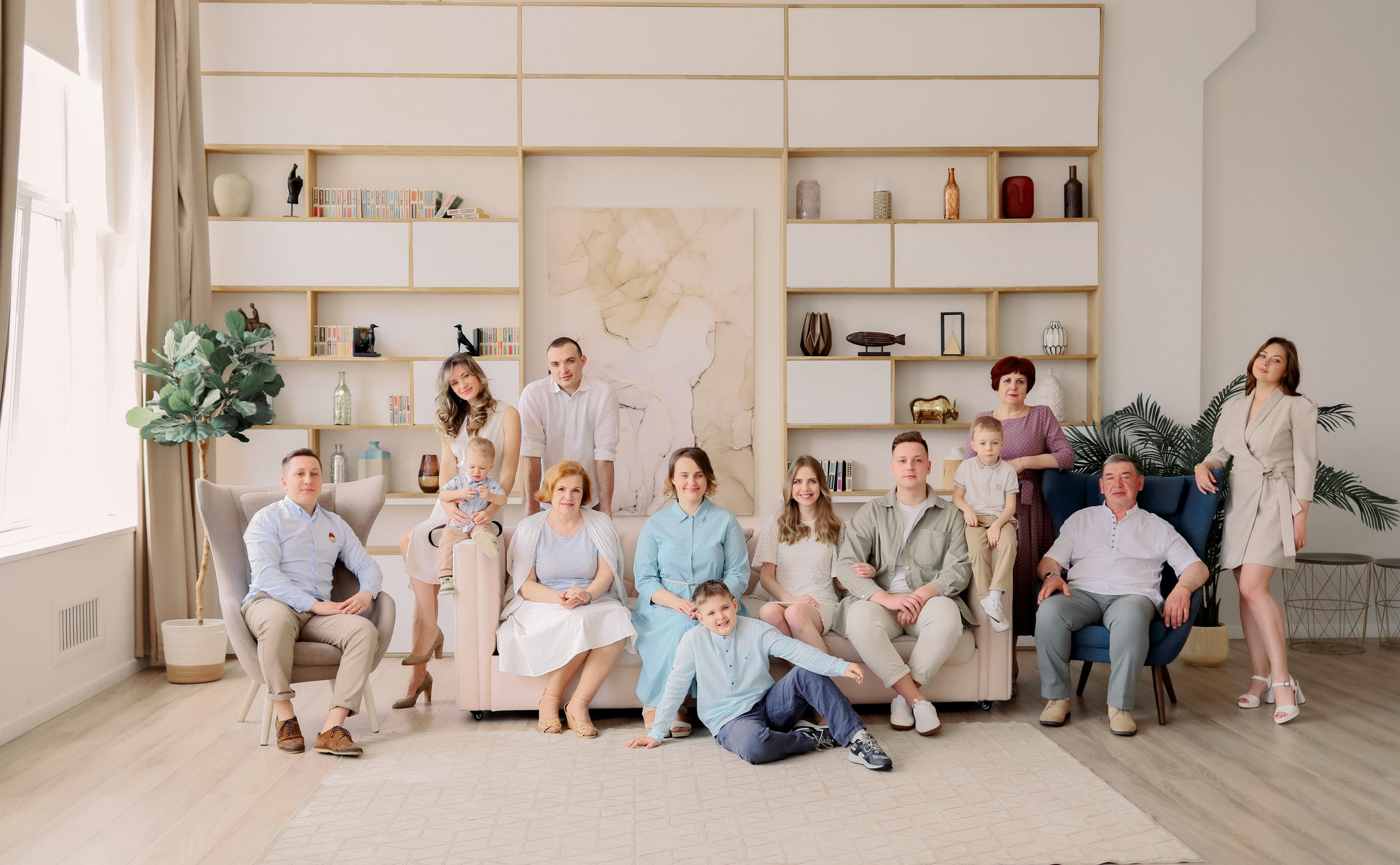 Семья Аллы. Семейный и портретный фотограф в Москве Александра Науменко