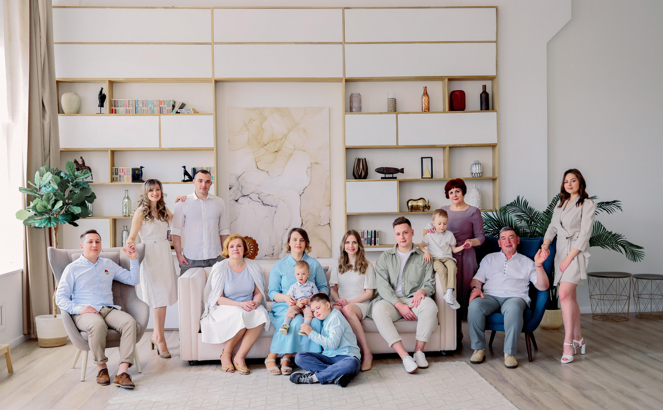 Семья Аллы. Семейный и портретный фотограф в Москве Александра Науменко