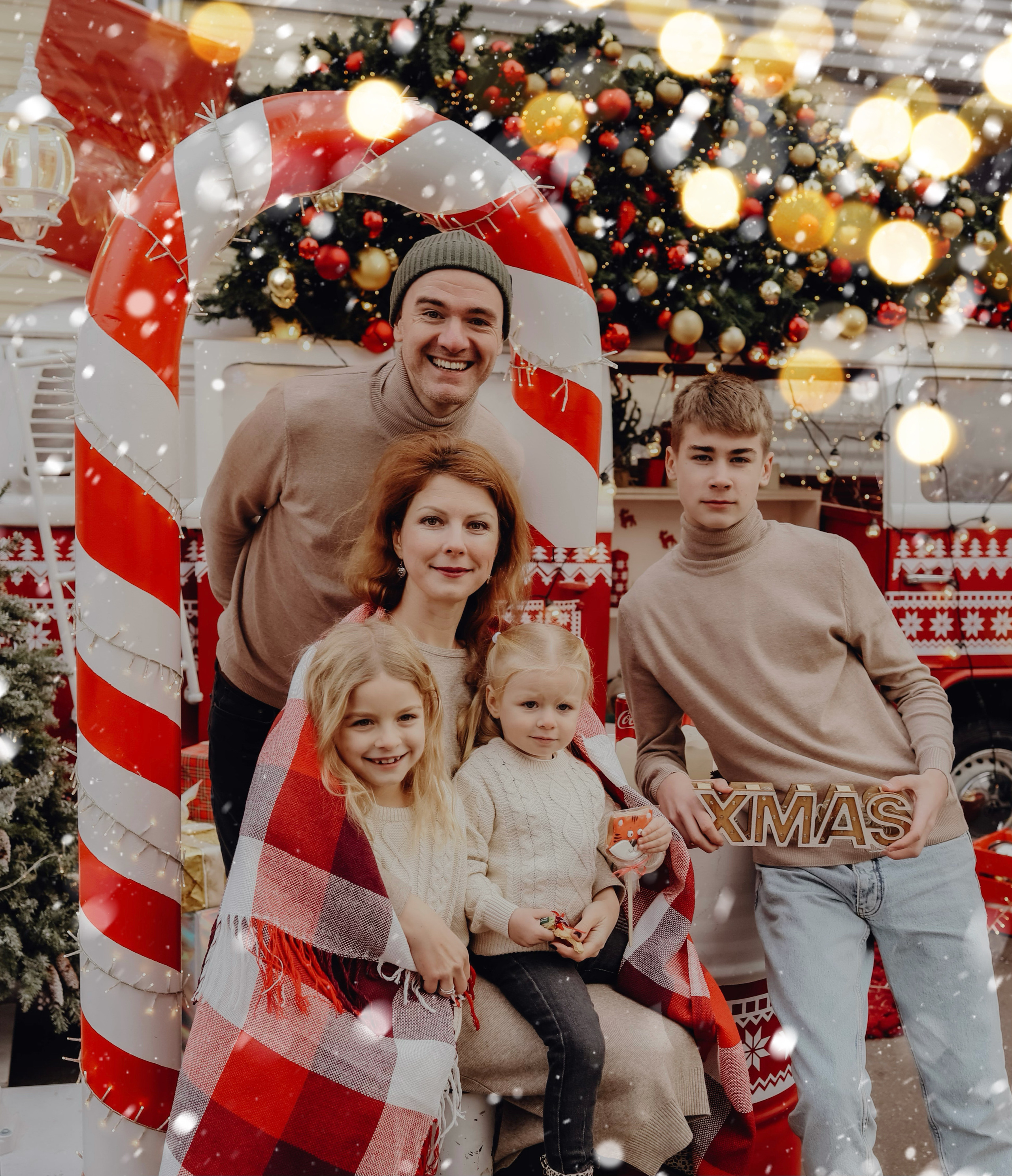 Марина и семья. Семейный и портретный фотограф в Москве Александра Науменко