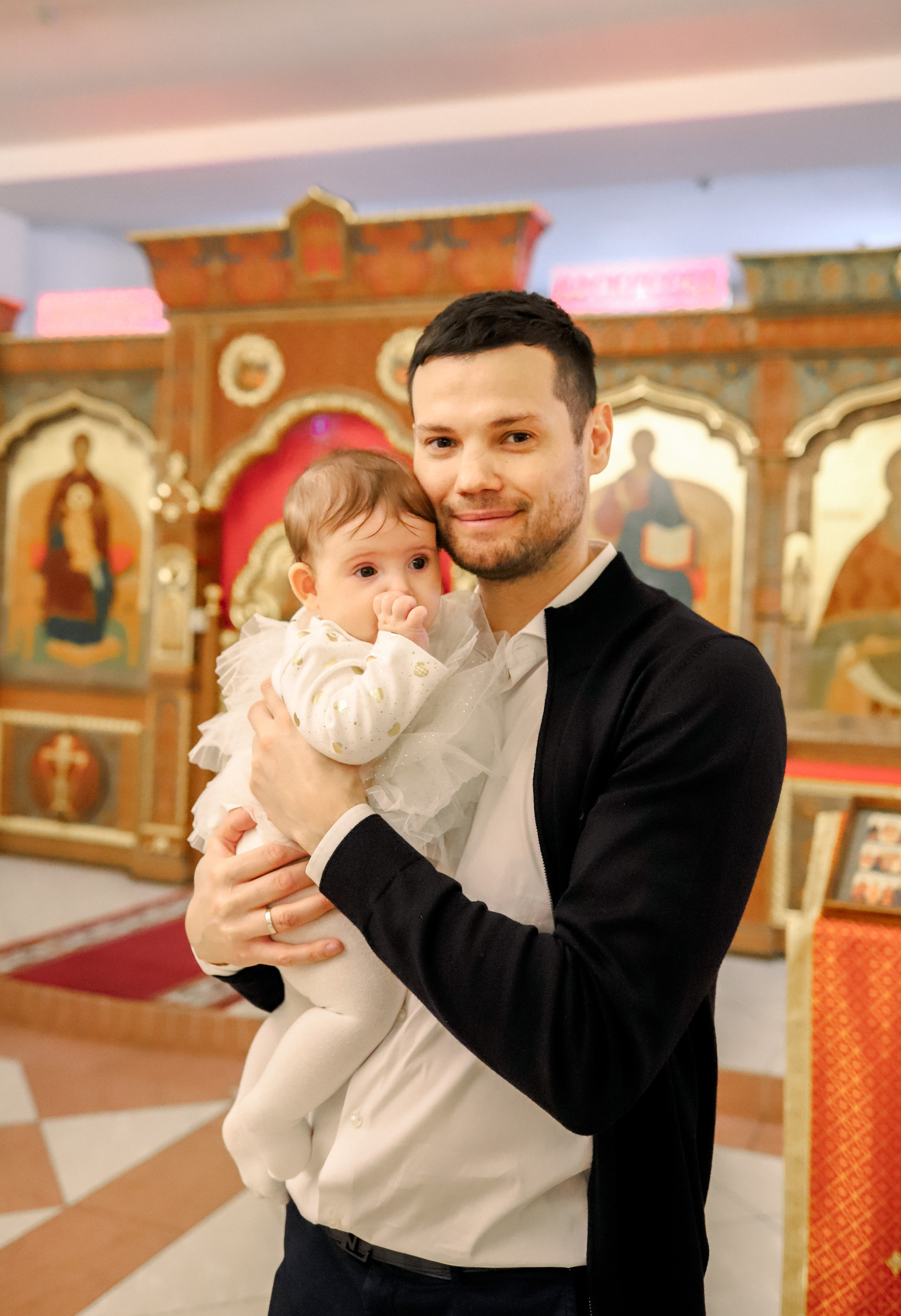 Крещение Марии, Амелии, Александры. Семейный и портретный фотограф в Москве Александра Науменко
