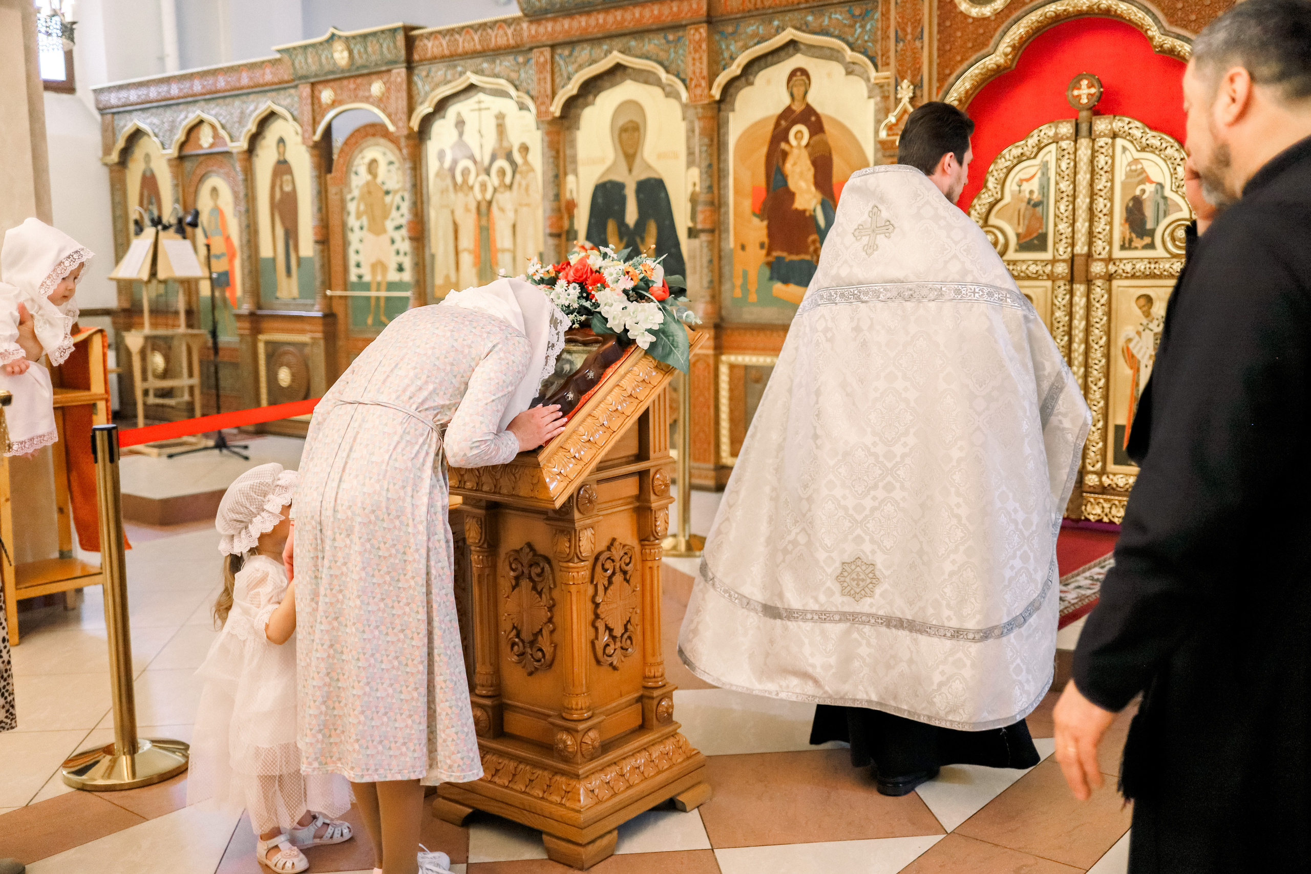 Крещение Марии, Амелии, Александры. Семейный и портретный фотограф в Москве Александра Науменко