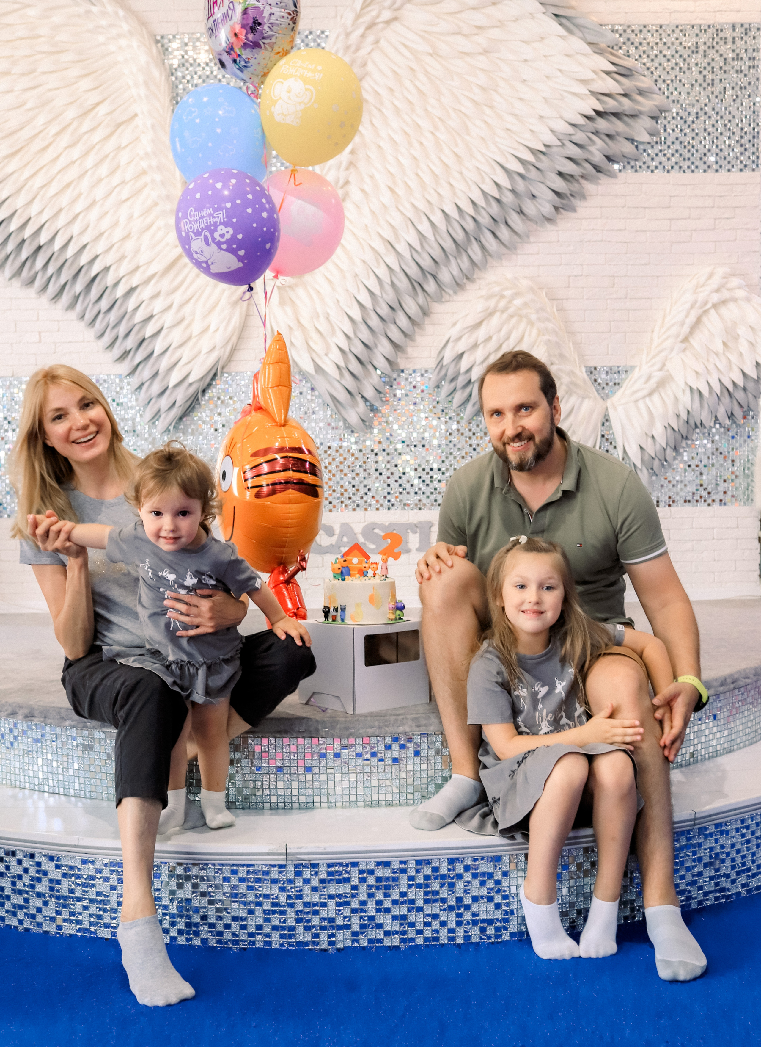 День рождения Клавдии. Семейный и портретный фотограф в Москве Александра Науменко