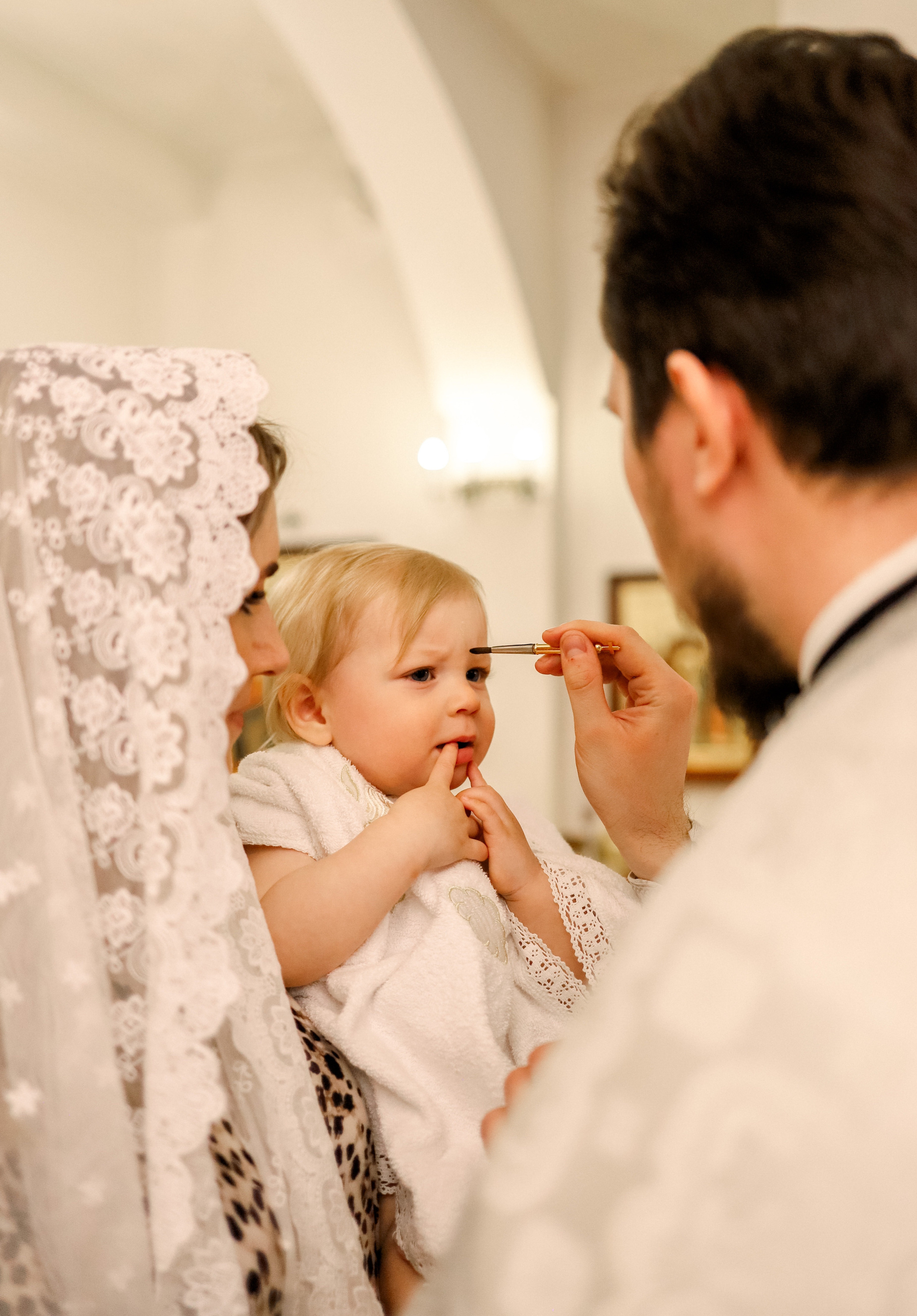 Крещение Марии, Амелии, Александры. Семейный и портретный фотограф в Москве Александра Науменко
