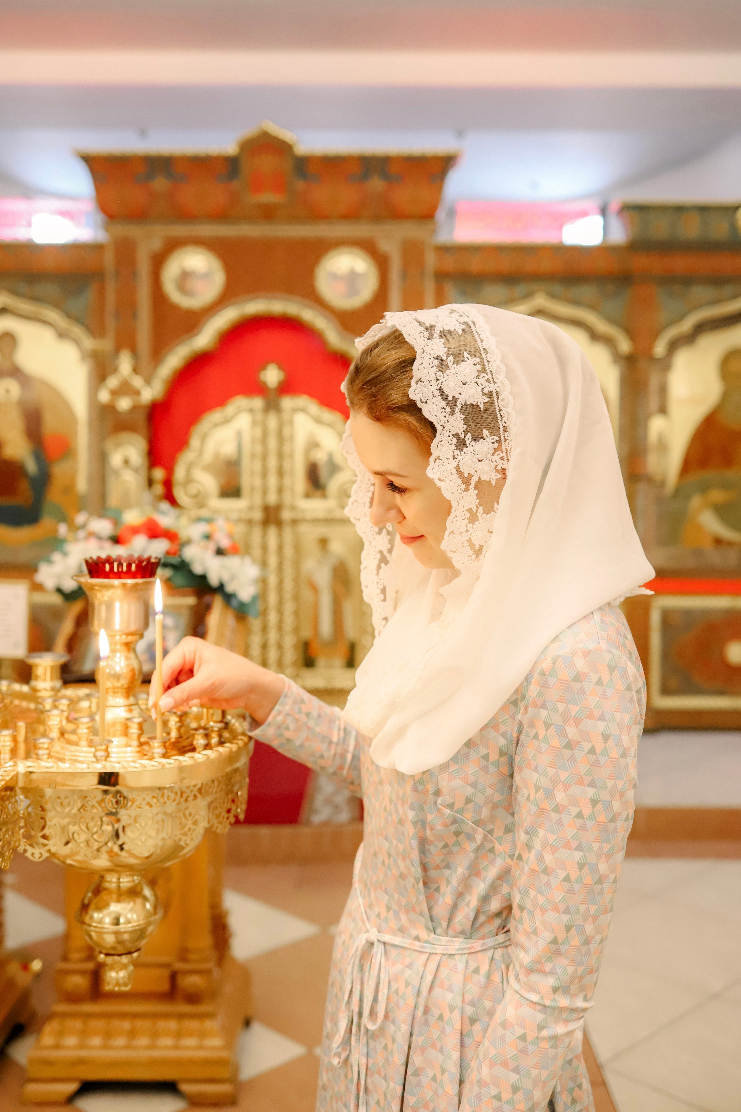 Крещение Марии, Амелии, Александры. Семейный и портретный фотограф в Москве Александра Науменко