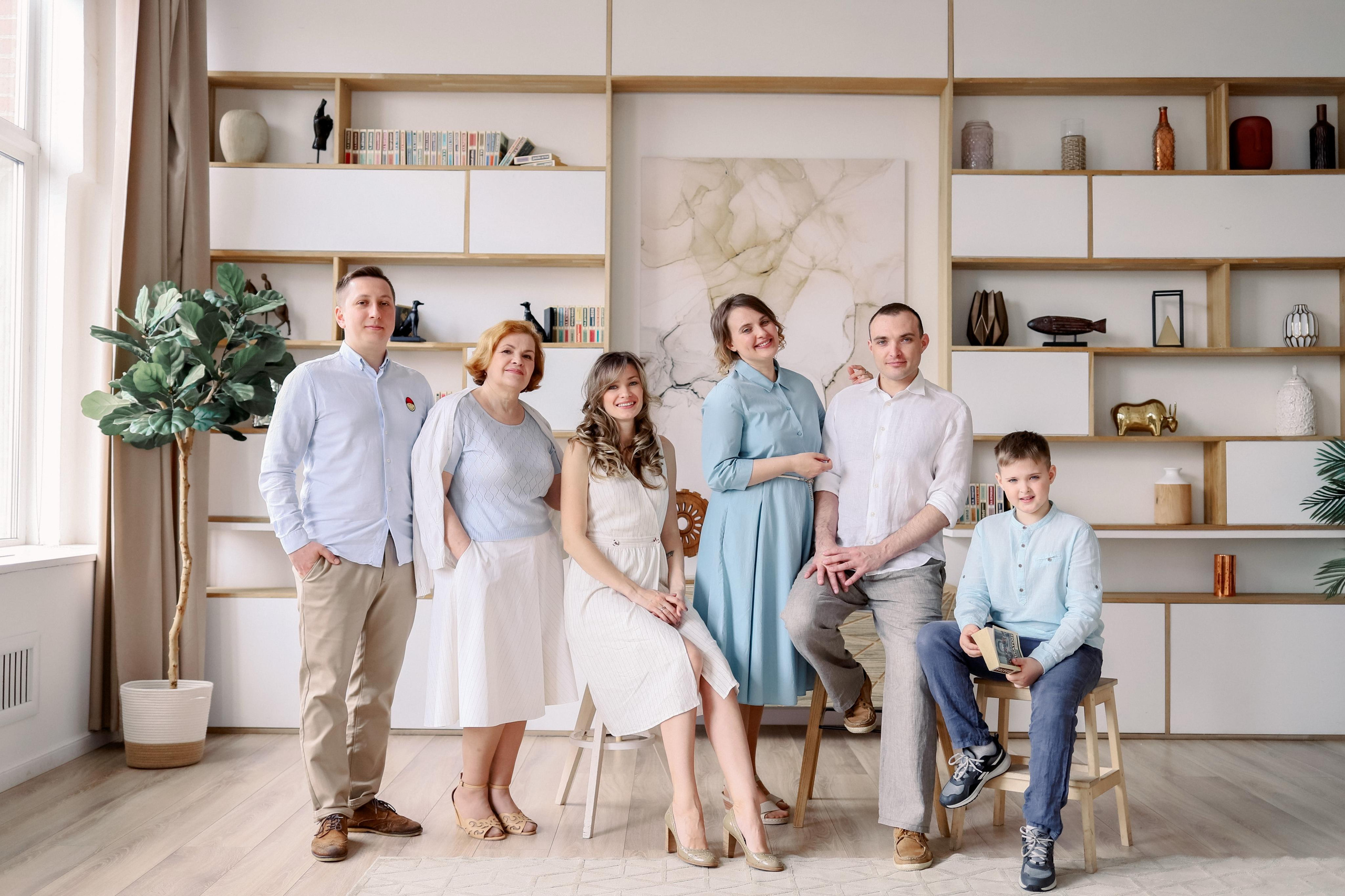 Семья Аллы. Семейный и портретный фотограф в Москве Александра Науменко