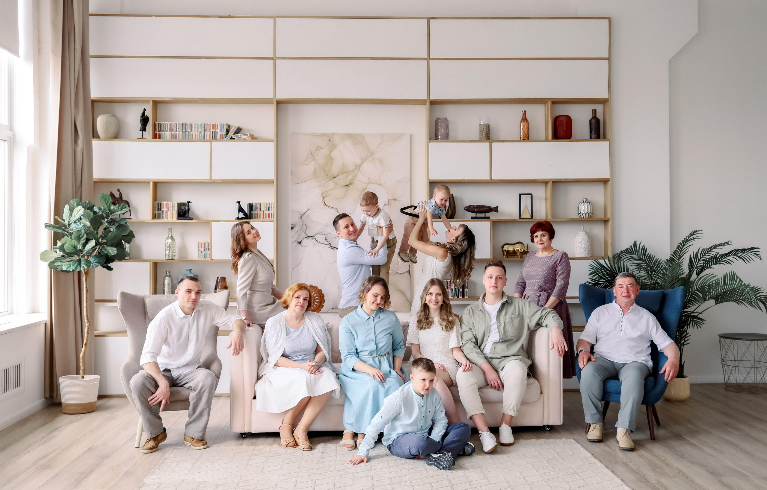 Семья Аллы. Семейный и портретный фотограф в Москве Александра Науменко