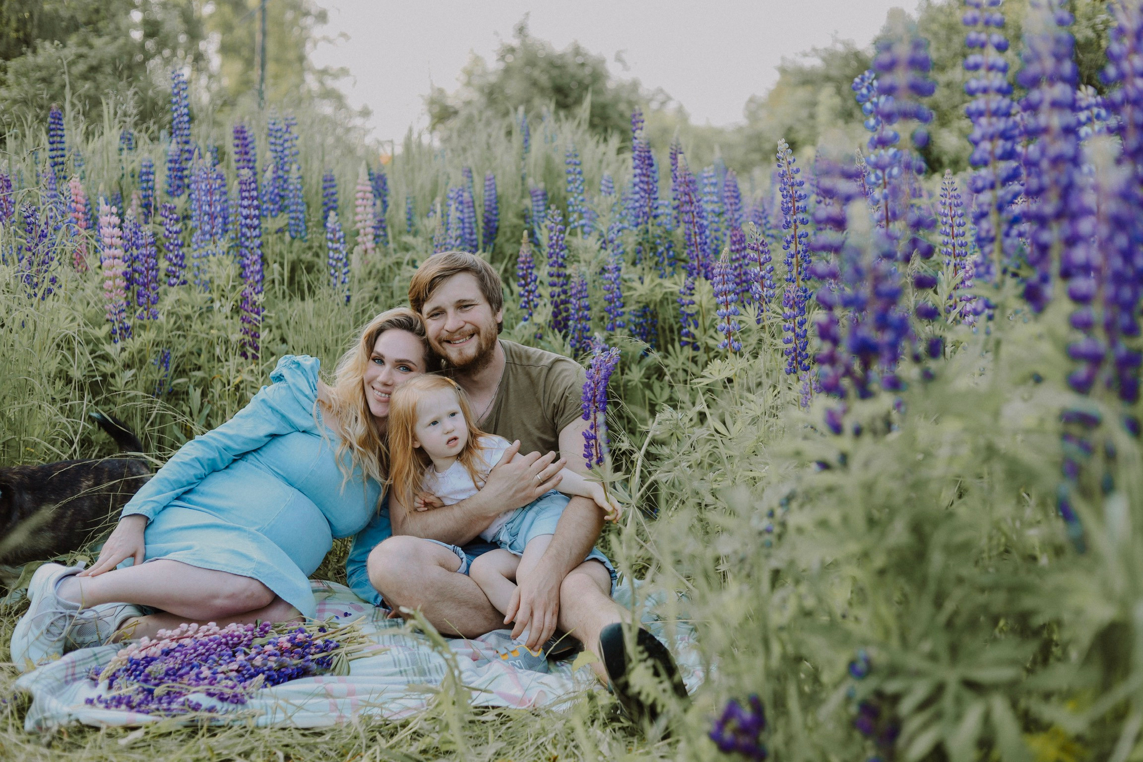 Екатерина и семья. Семейный и портретный фотограф в Москве Александра Науменко
