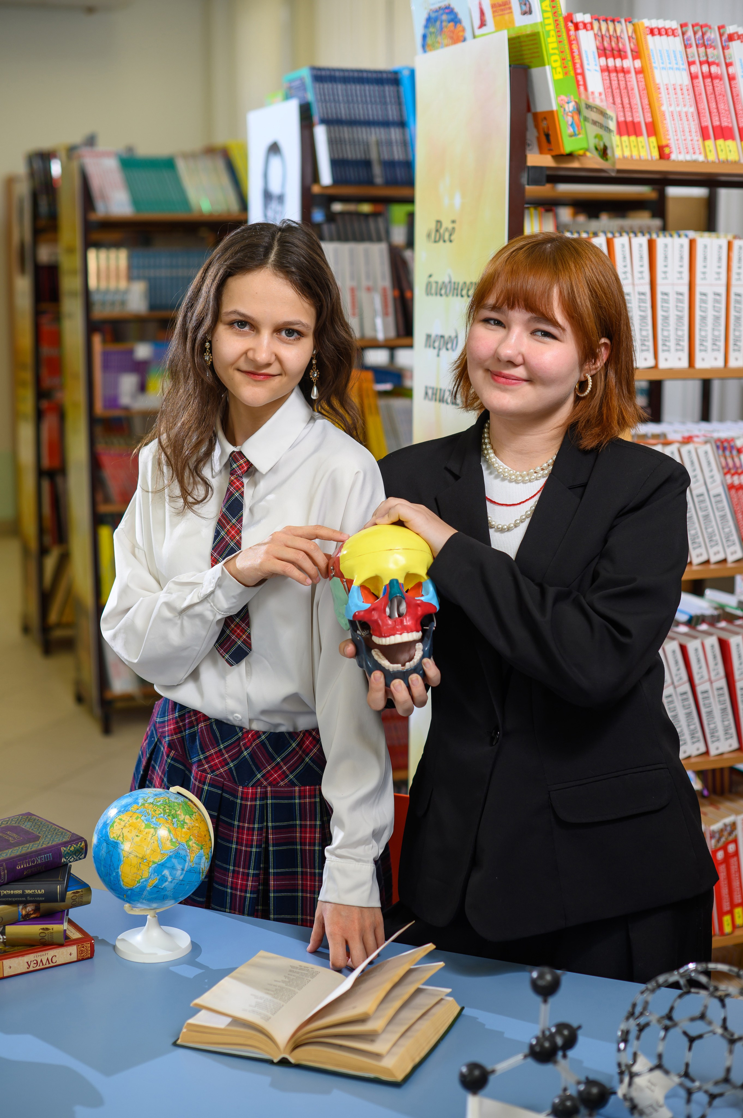 Фотосессия в школьной библиотеке Краснодар СОШ 102 9М класс. Вячеслав Скрипник Фотограф Краснодар