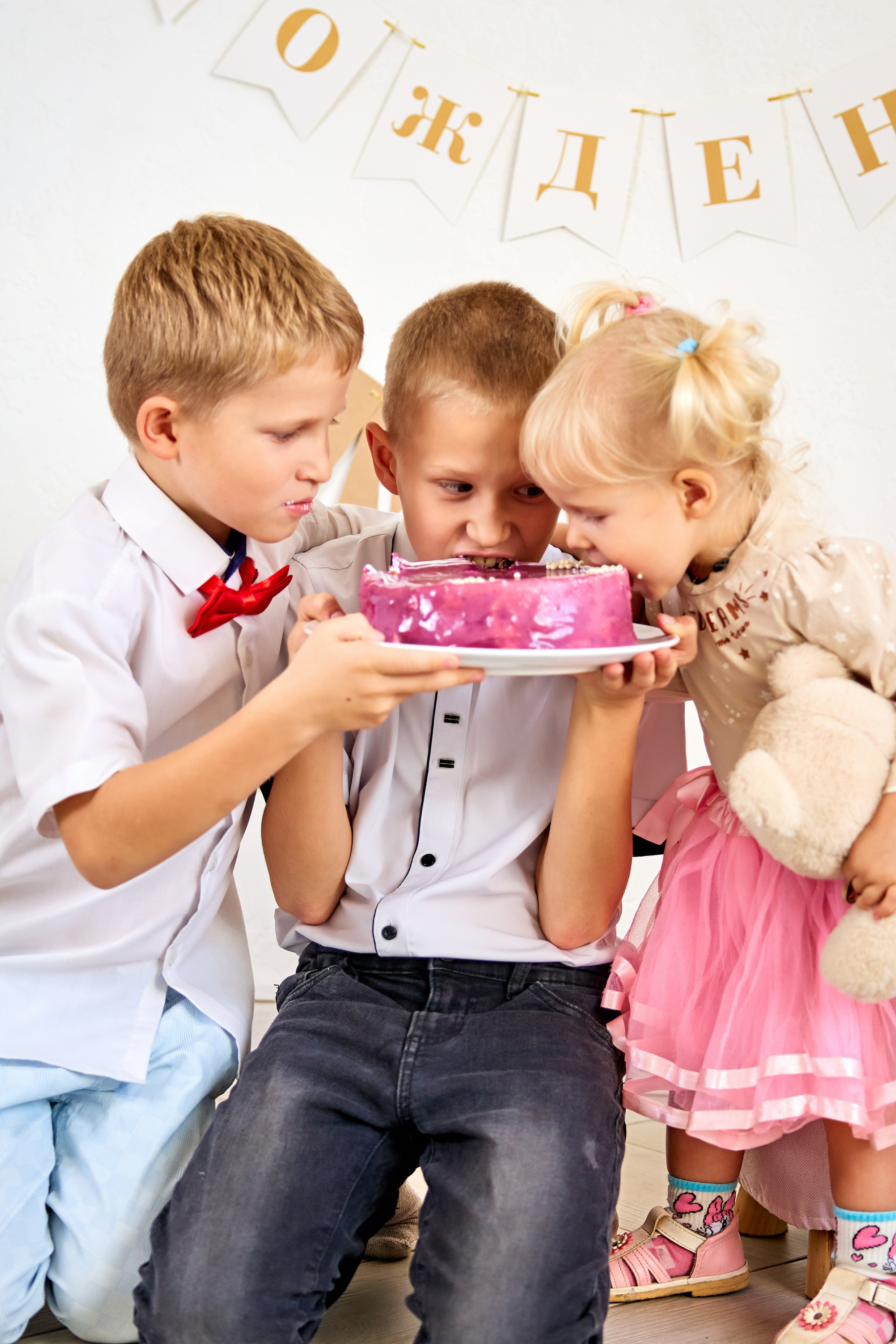 День Рождения Ксюши (2 года). Фотограф Люся Воробьева