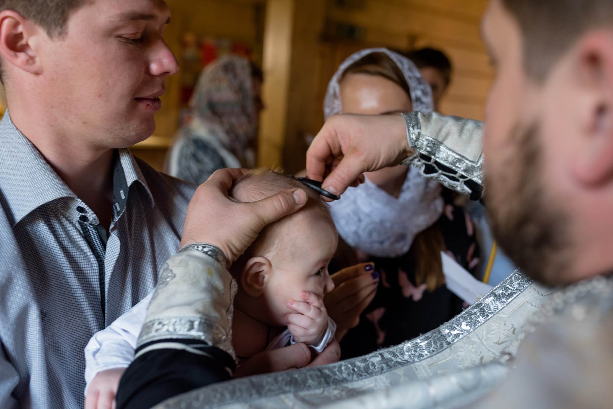 Крещение в церкви. Свадебный и семейный фотограф из Санкт-Петербурга Климов Анатолий