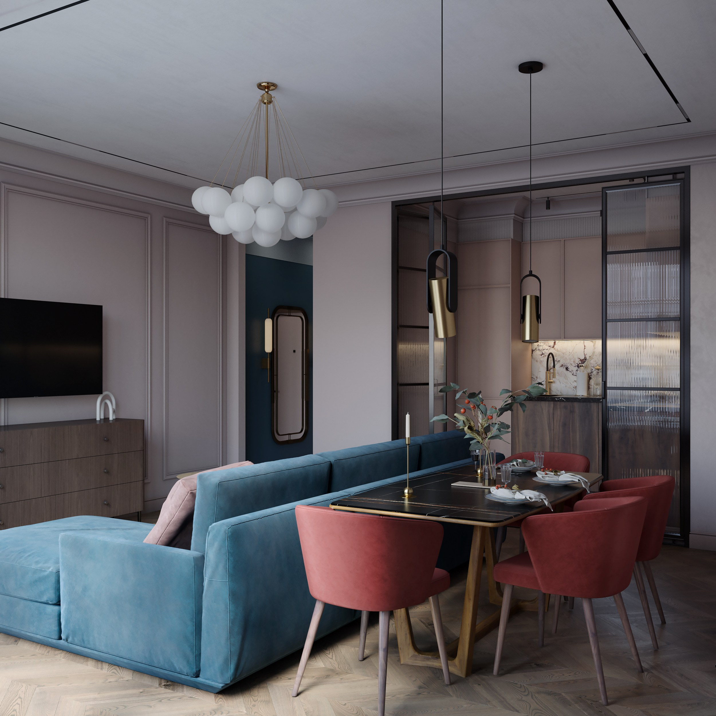 Квартира 47 метров в Жк Павелецкая-сити. Главная