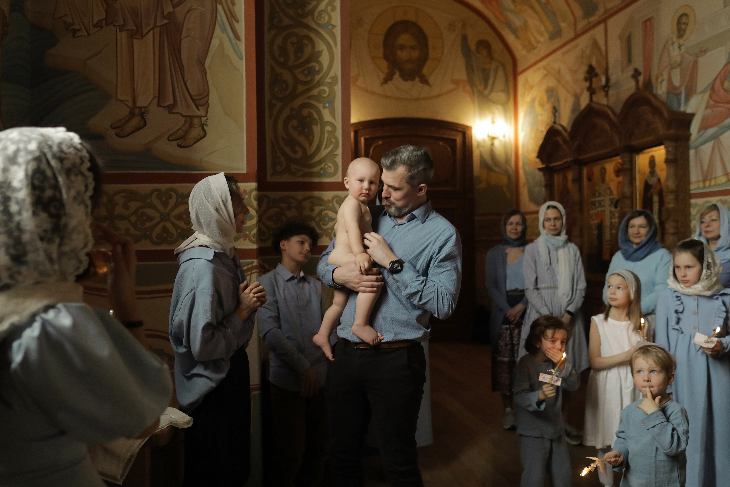 Крещение. Фотограф на Венчание и Крещение, семейный фотограф в Москве и области