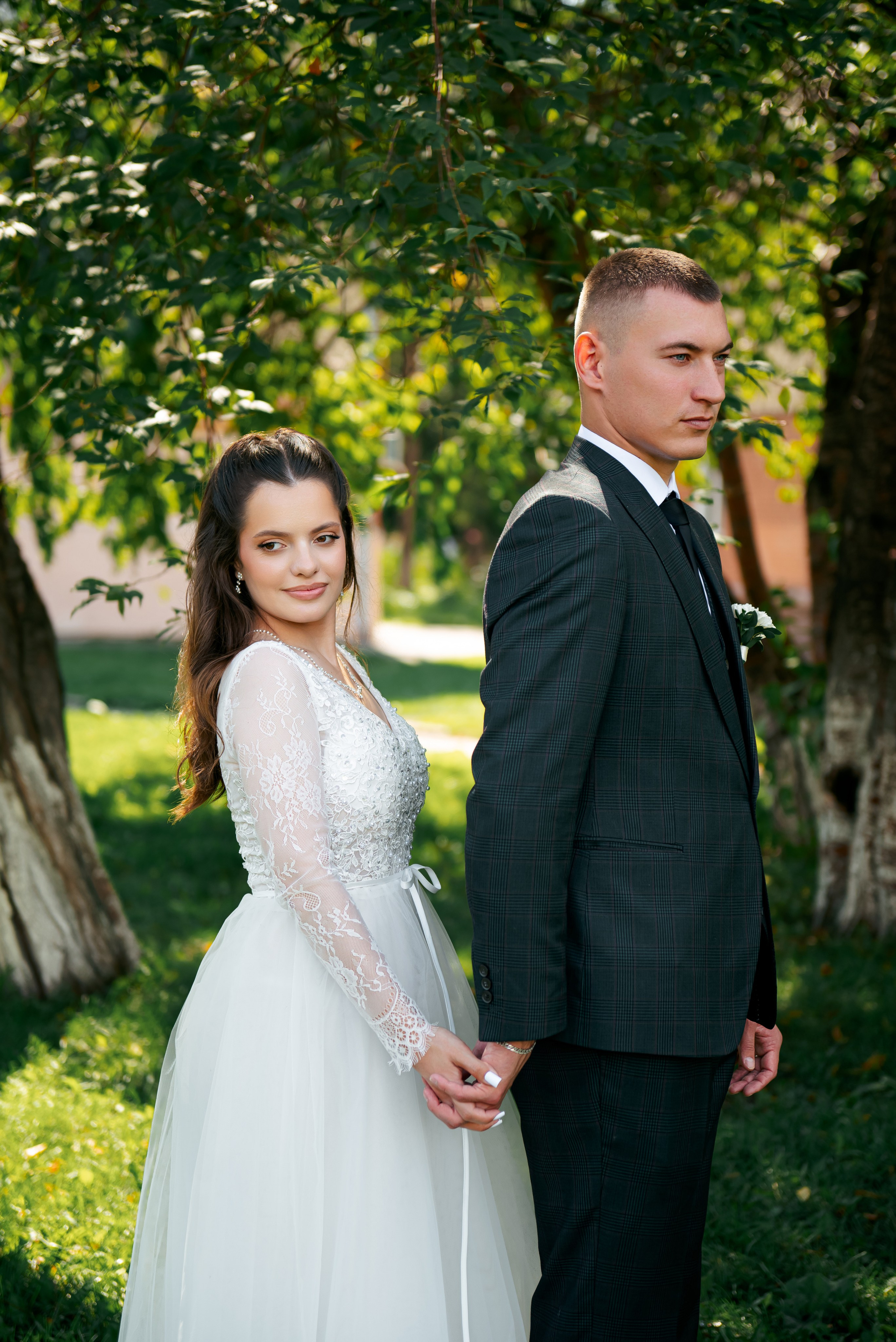 Свадебная фотосессия возле КУЗГТУ в г. Кемерово