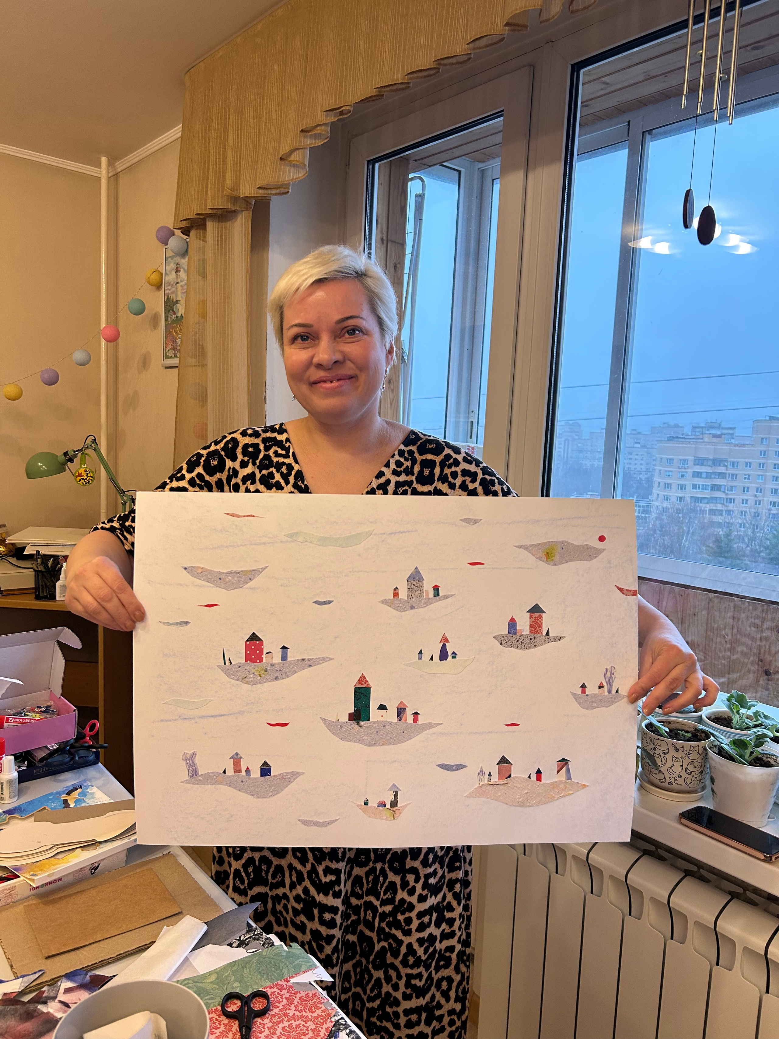 Коллажный клуб. Коллажи Анны Колесовой (Ню)