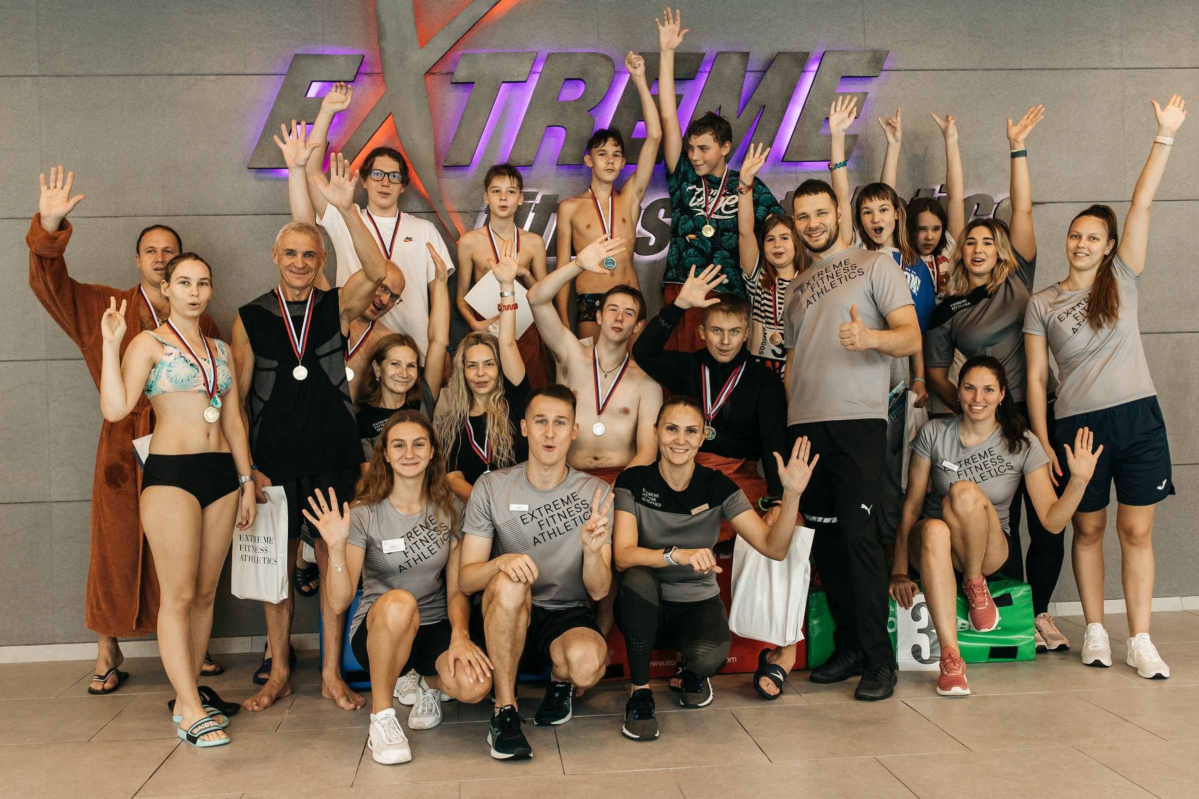 Соревнования по плаванию (лето)