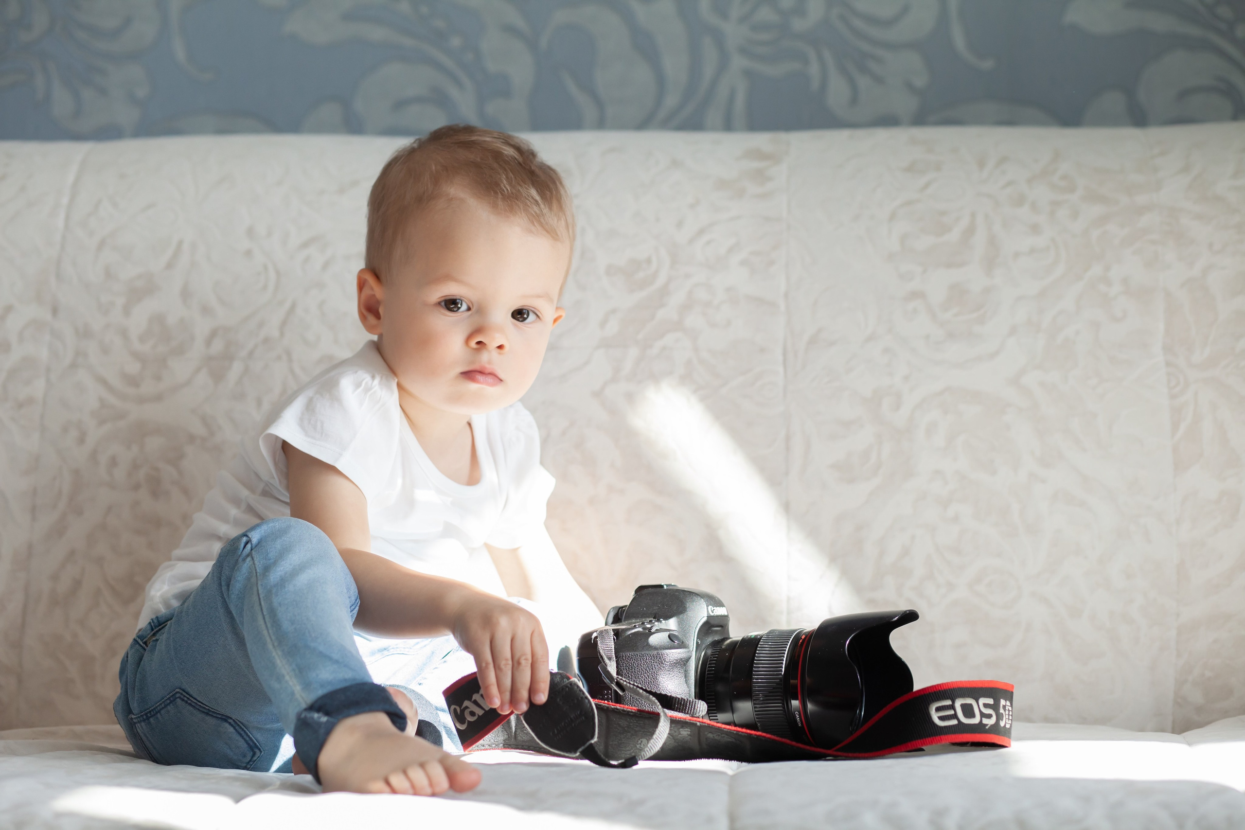 Домашняя съемка с детьми. Фотографы в Москве Светлана Устинова и Сергей Грачев