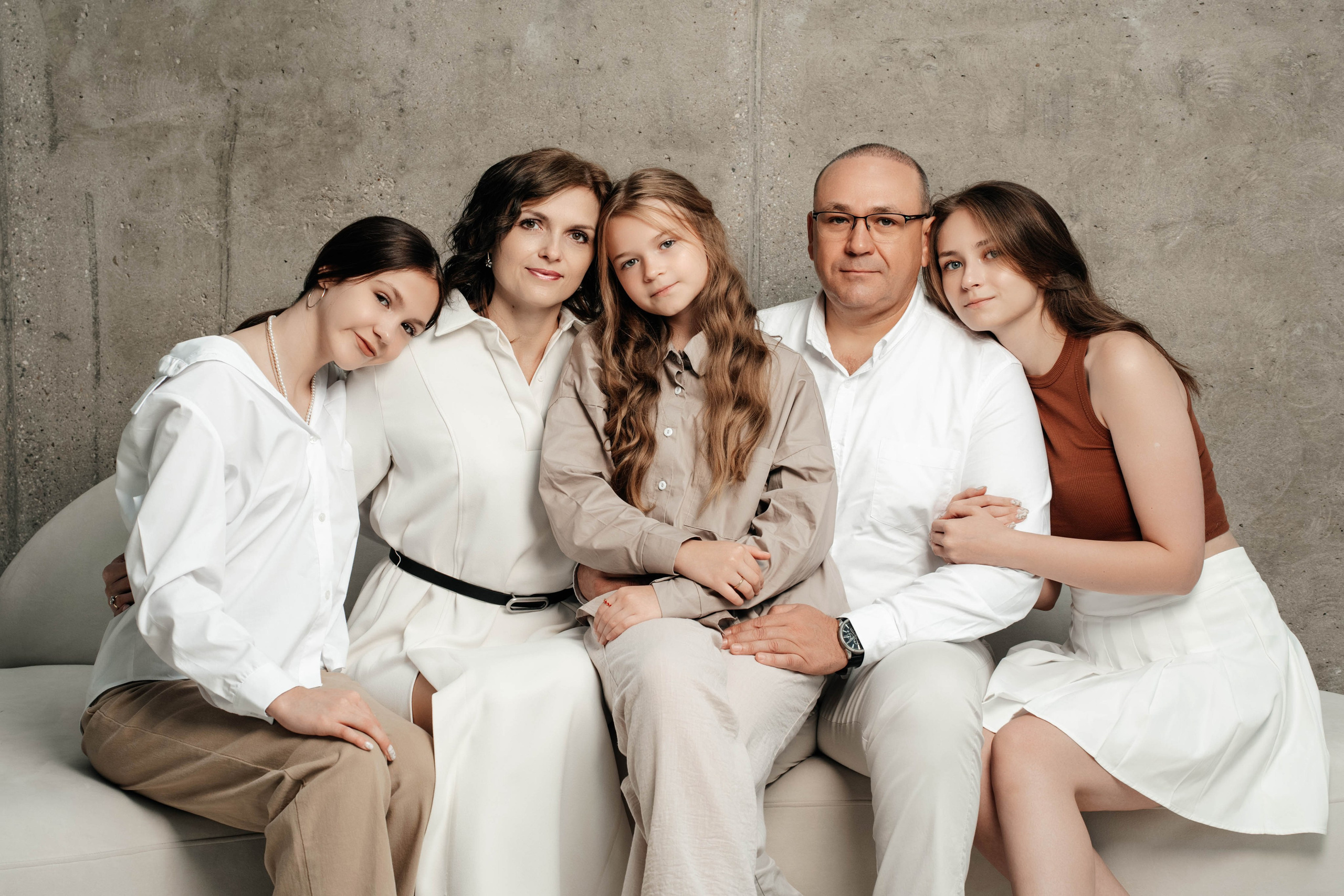 Семейная в студии. Свадебный фотограф Москва Александра Аверкова