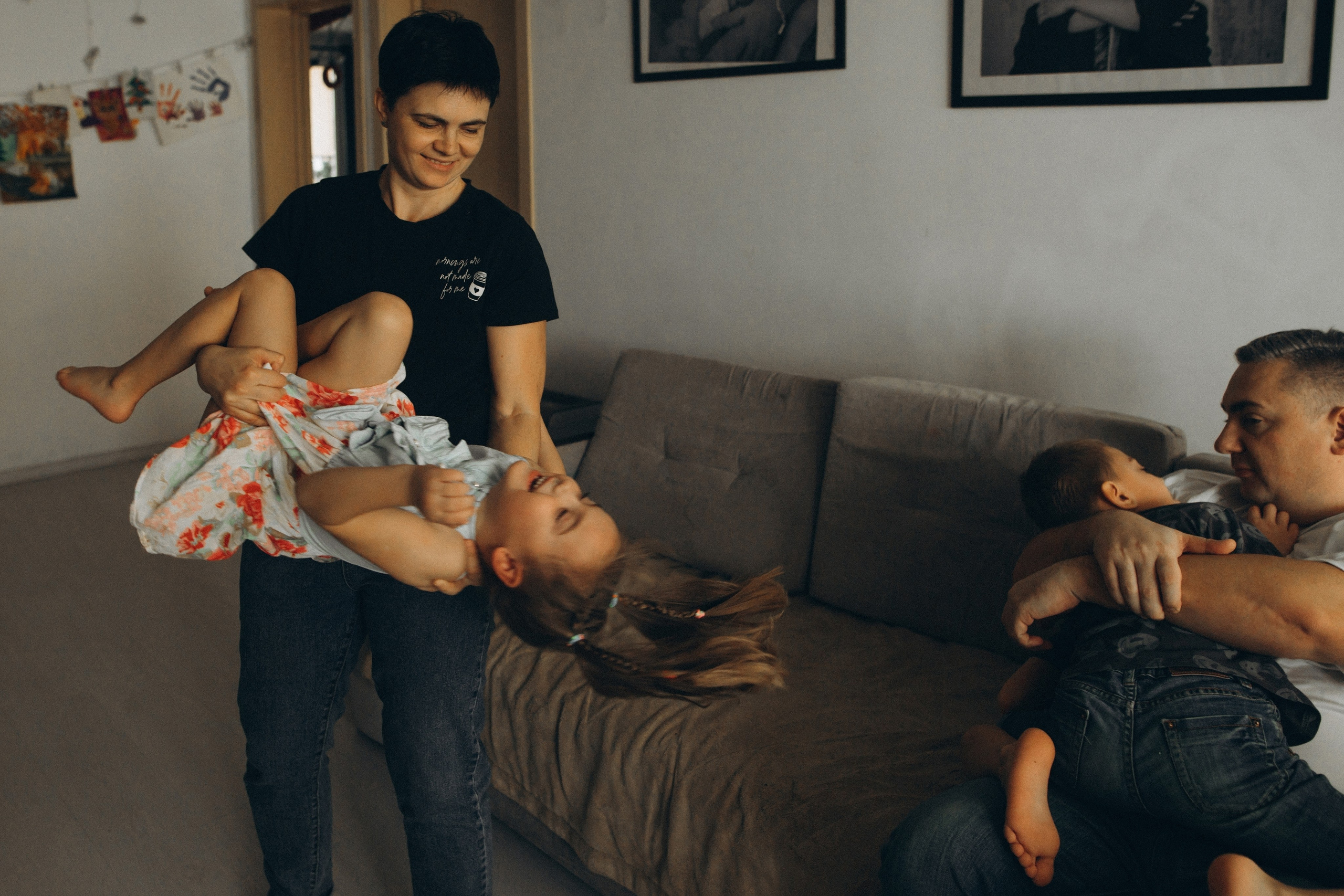 Лида, Арсений, Гера, Дара, Корвин. Фотограф Людмила Оюн