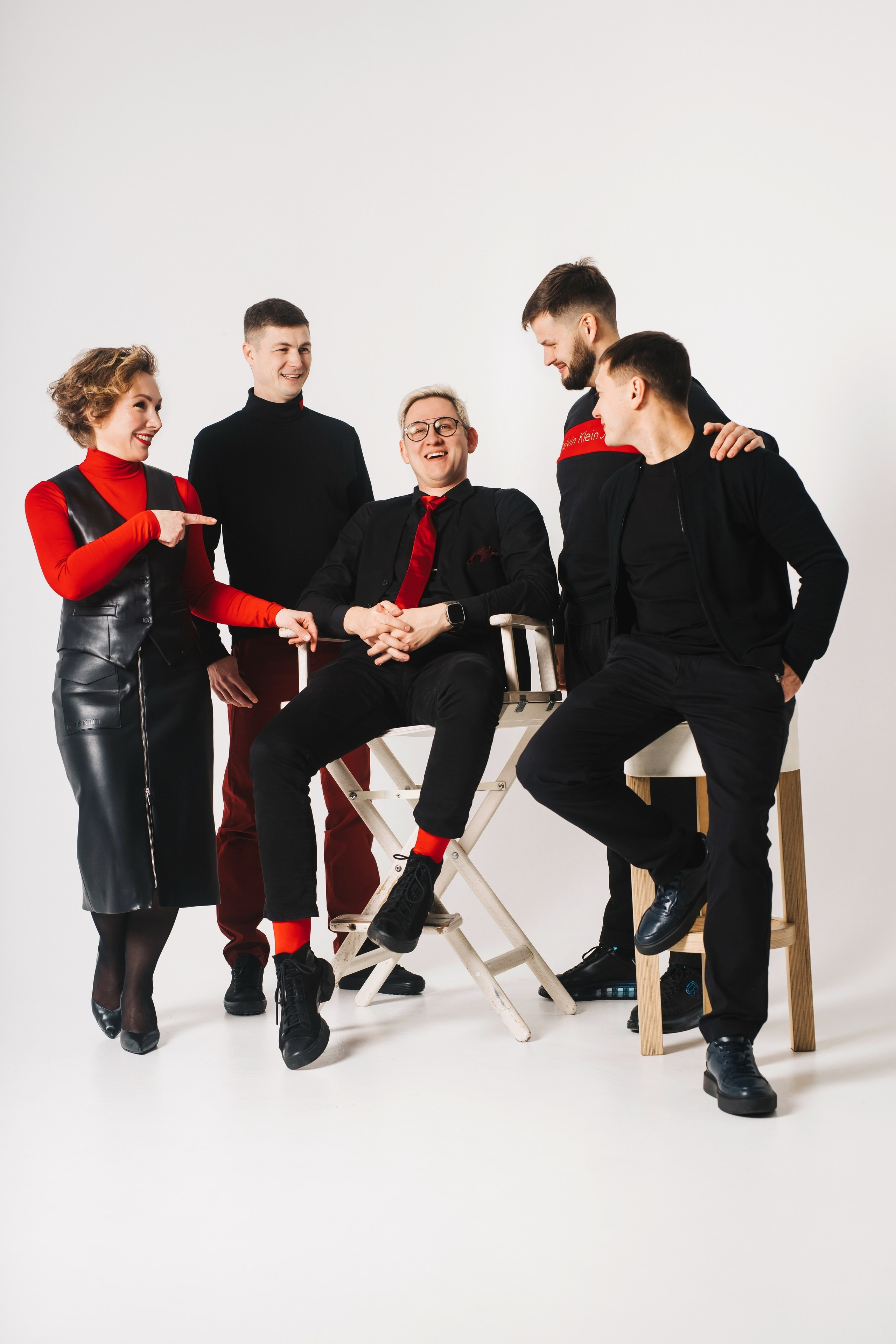 Елена и команда. Фотограф Людмила Оюн