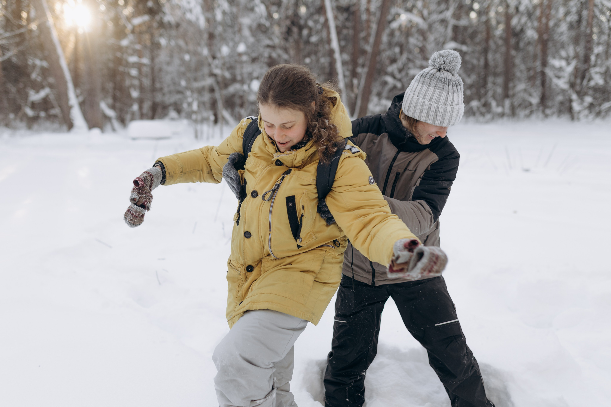 Федор и Саша. Фотограф Людмила Оюн