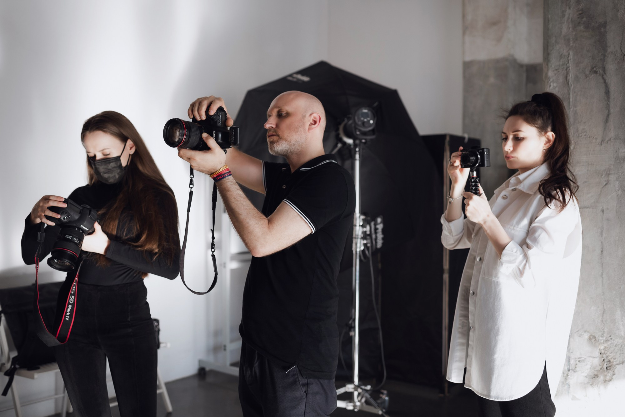 бэкстейдж на съемках