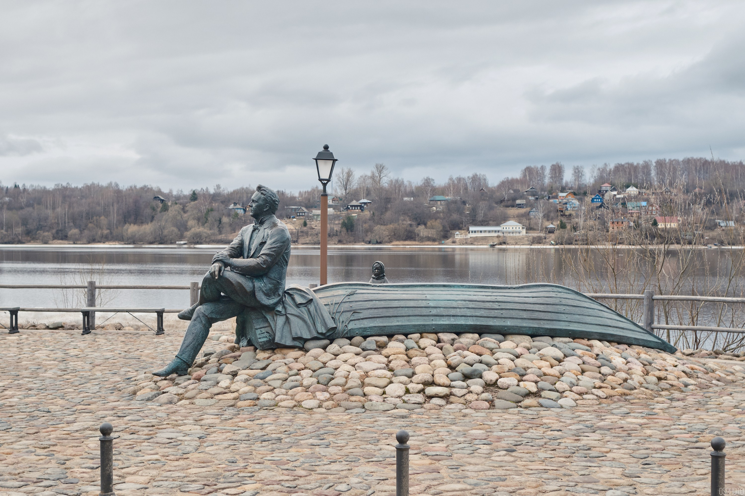Плёс. Волга. Март. Фотографъ Сергѣевъ. Поймать мгновеніе