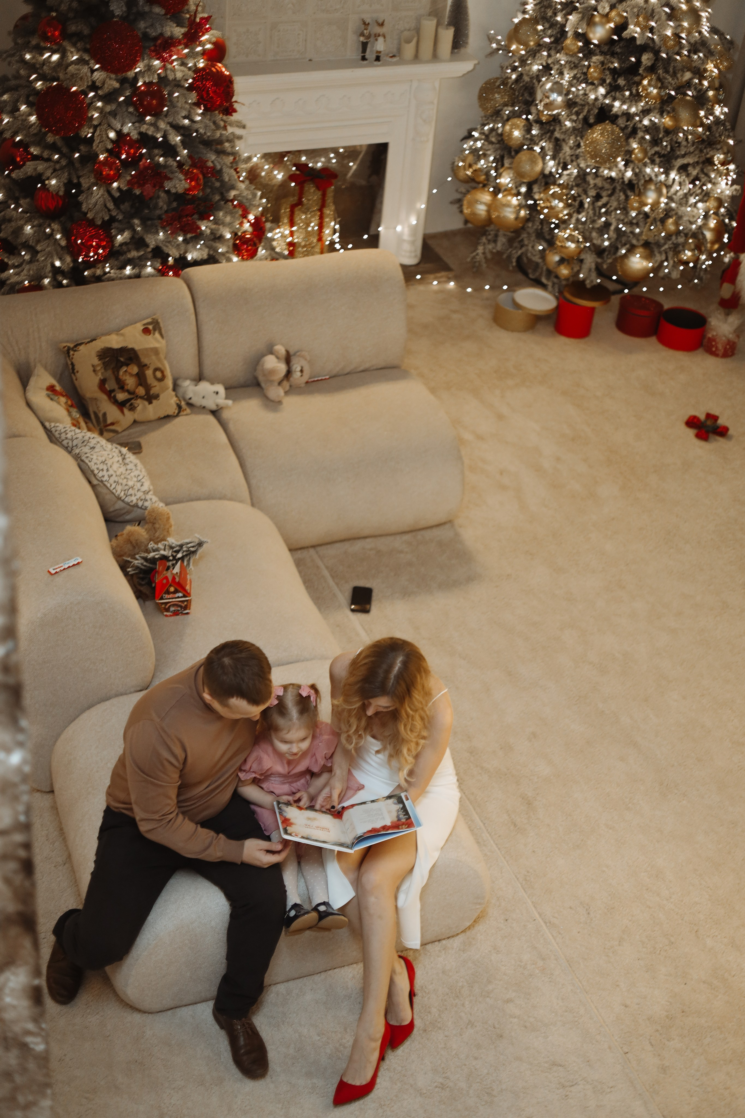 Семейная Новогодняя съемка. Photographer Tatiana Ivanova in Yaroslavl