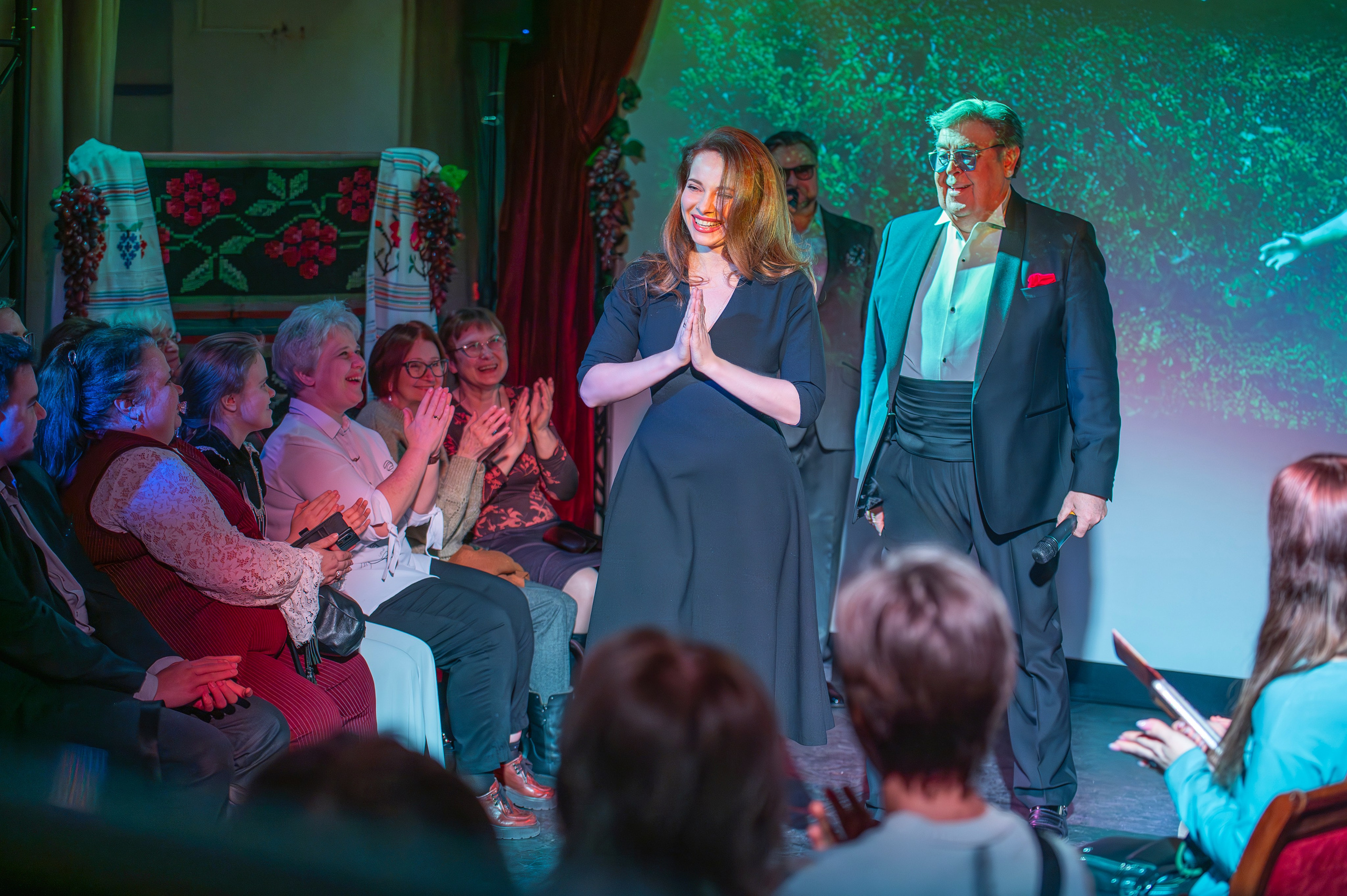 Вечер памяти Лилии Амарфий в камерном пространстве Московского театра оперетты. 2025. Фотограф Анна Мельникова | Москва