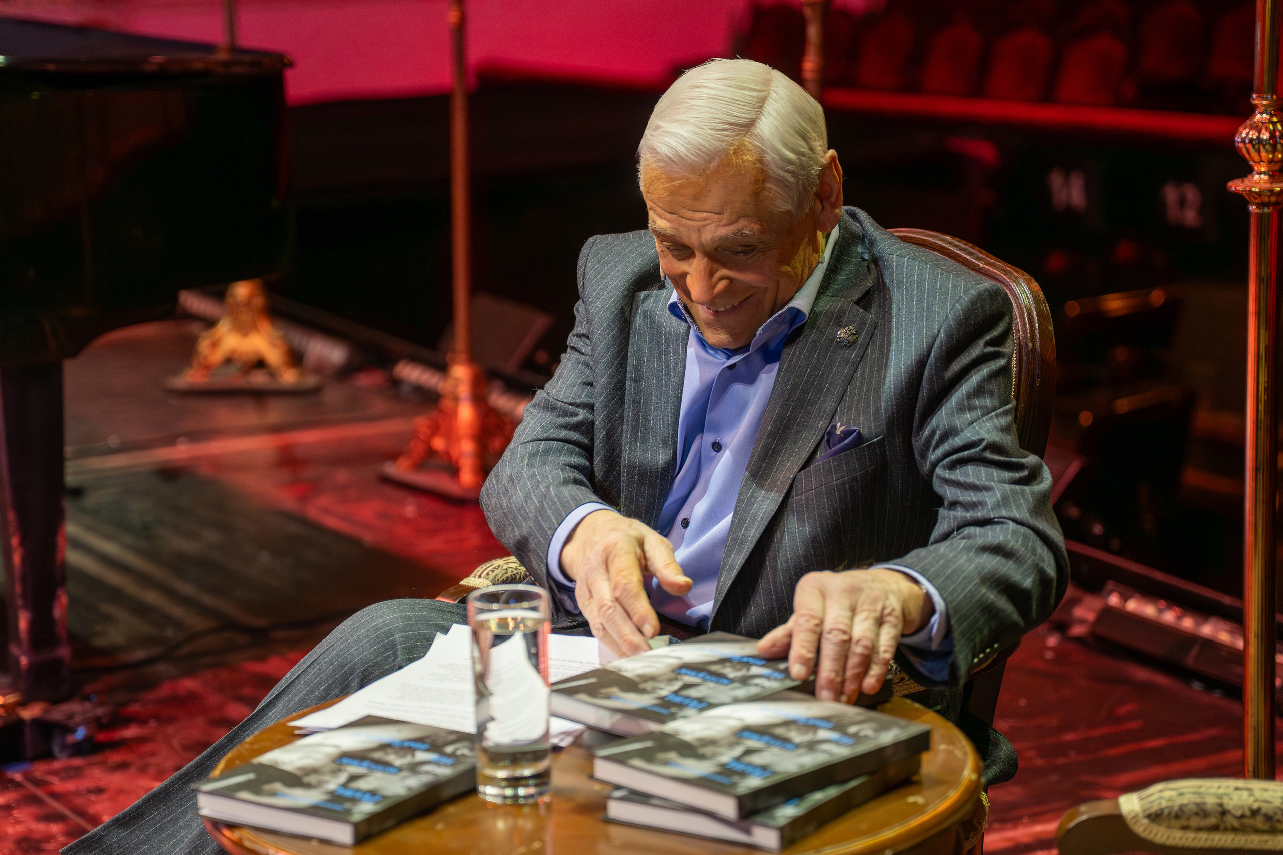 Презентация книги Народного артиста России Герарда Васильева «Роли которые нас выбираюь». Фотограф Анна Мельникова | Москва