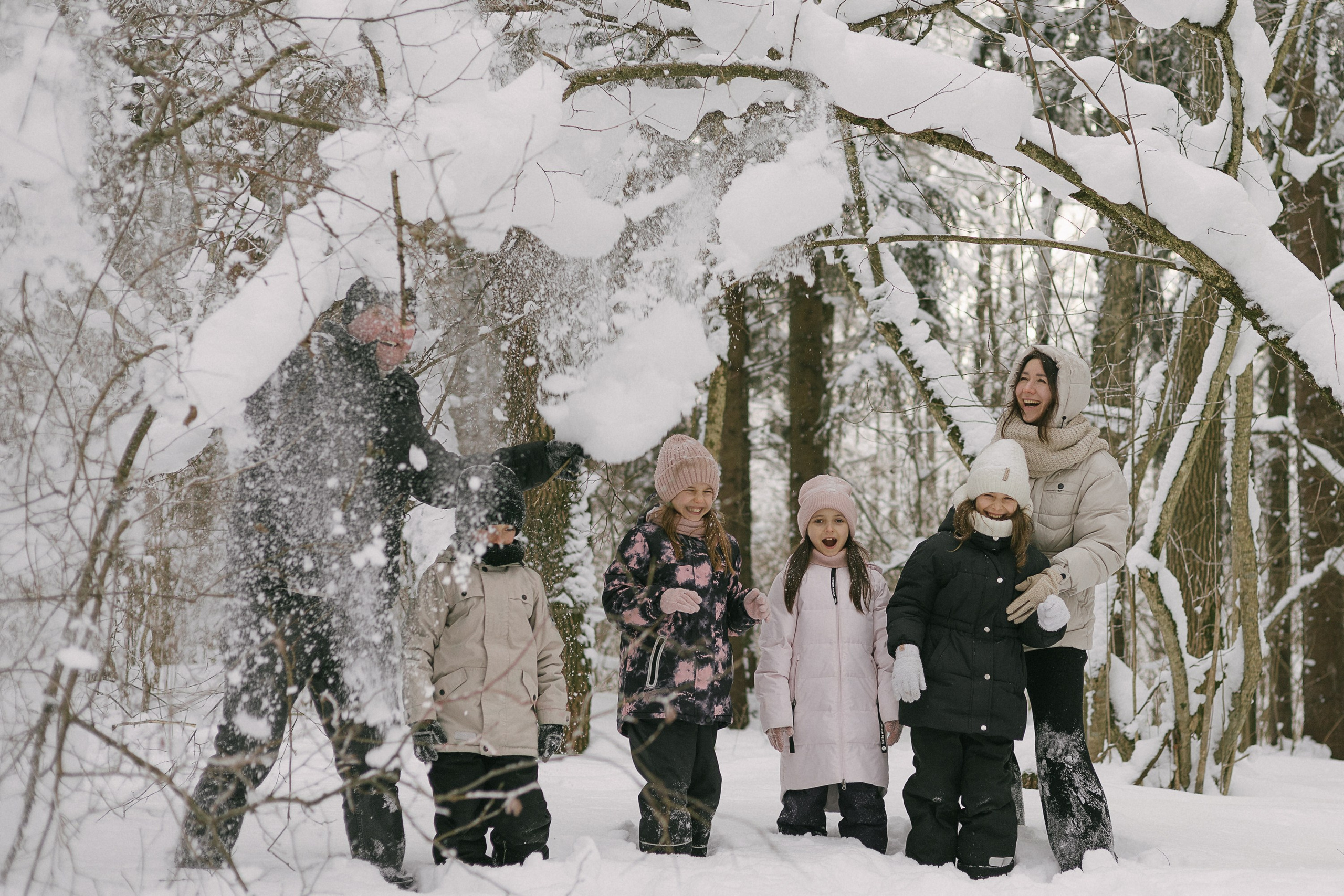 Теплые эмоции Холодной зимы. Семейный фотограф в Москве Анастасия Марти