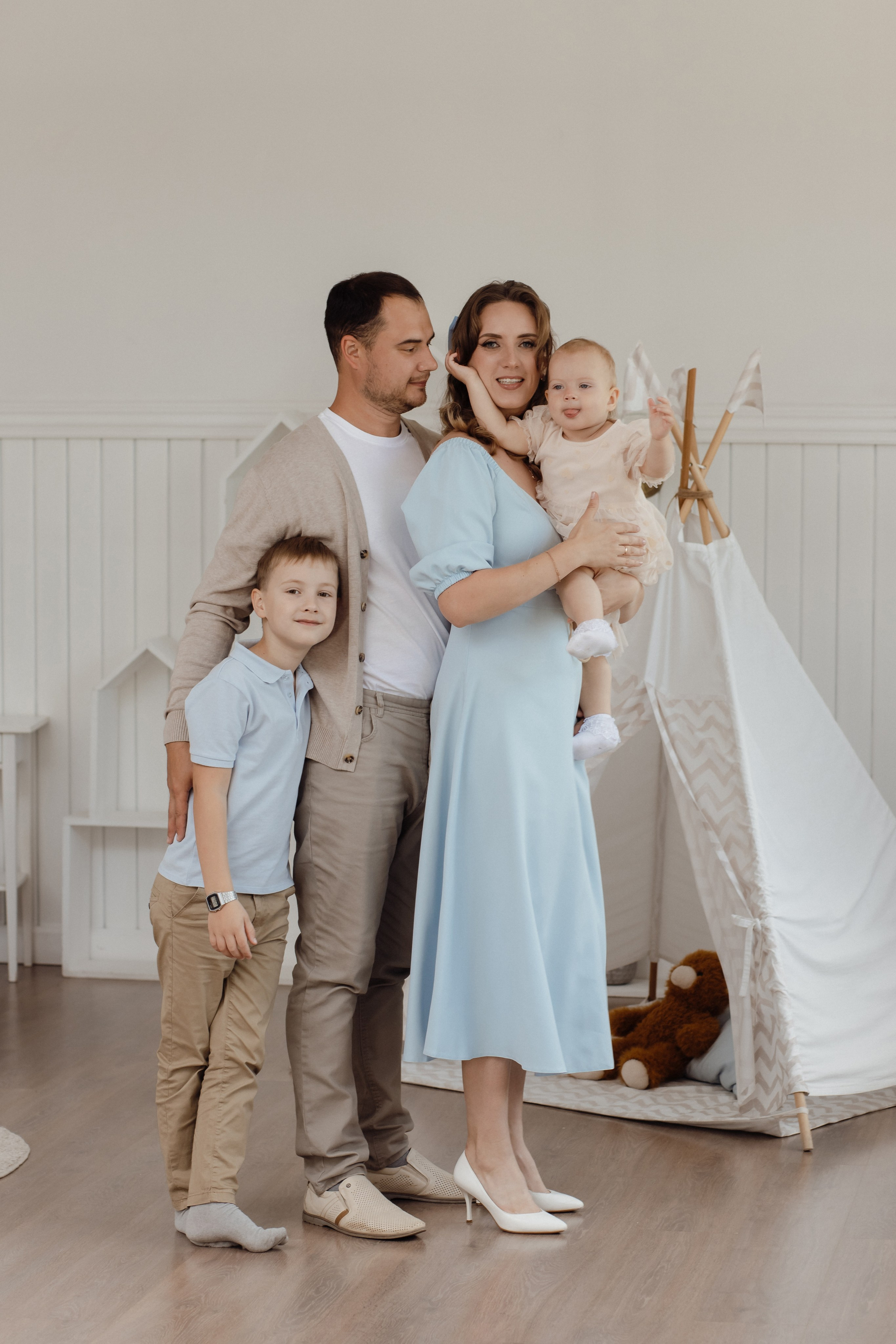 Для четверых. Семейный и свадебный фотограф в Челябинске Мария Леонтьева