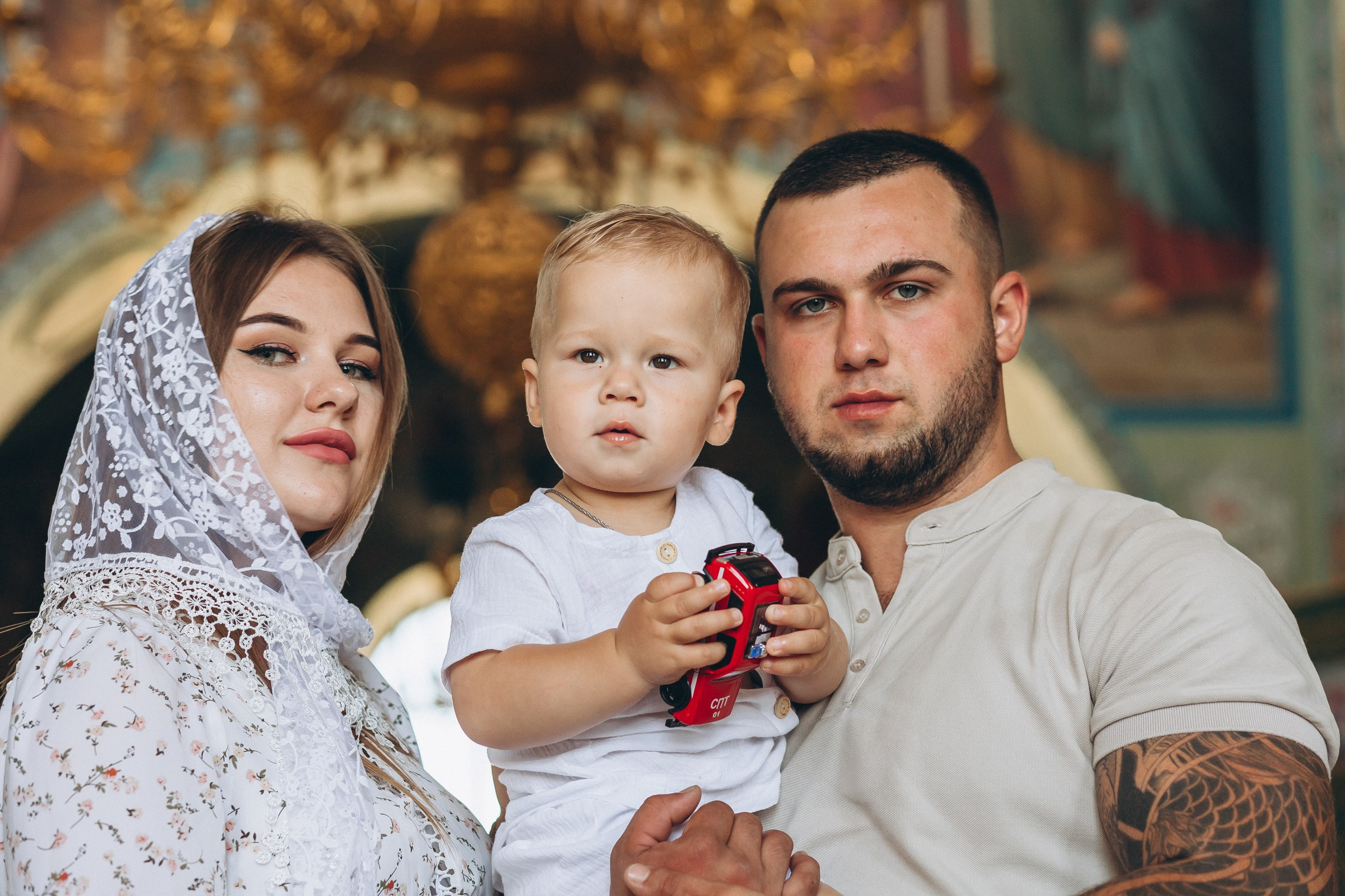 Крещение Максима. Семейный фотограф в Волгодонске Краченцева Анна