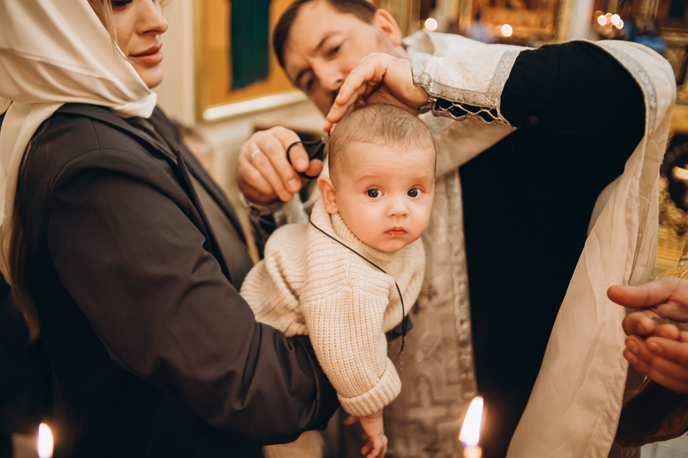 Крещение Макса. Семейный фотограф в Волгодонске Краченцева Анна