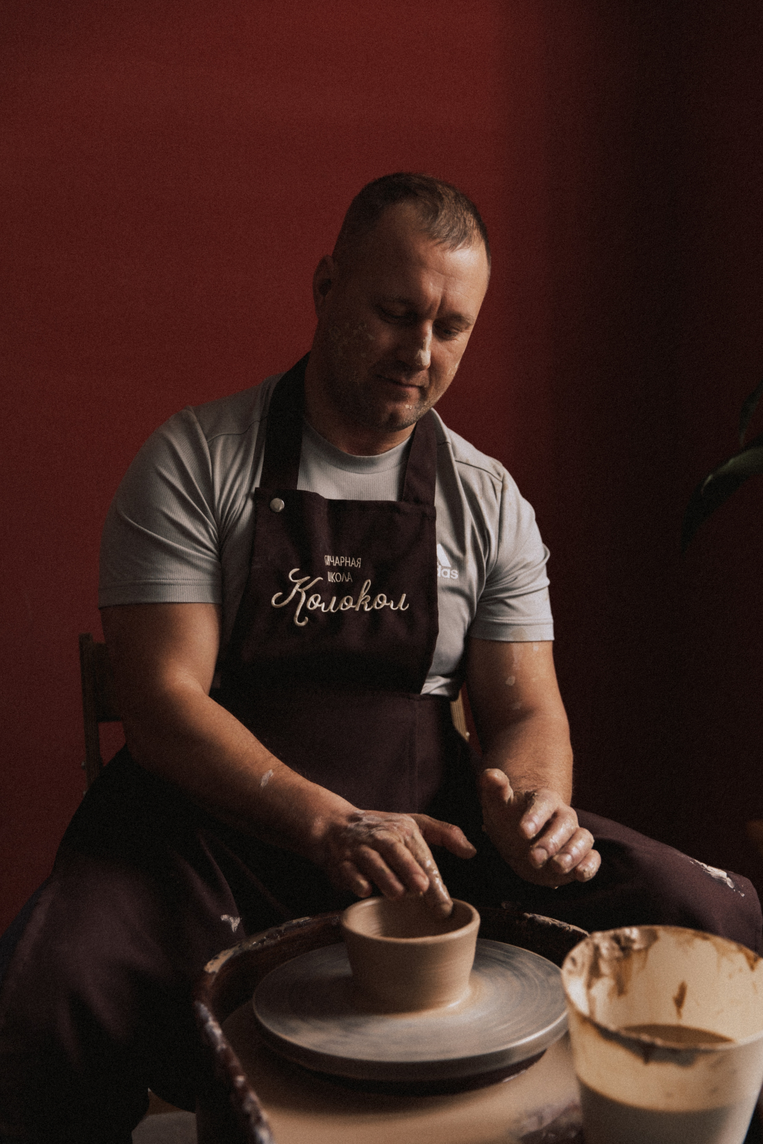 Настя и Рома. Свидание в гончарной мастерской. Свадебный и семейный фотограф Егорова Юлия