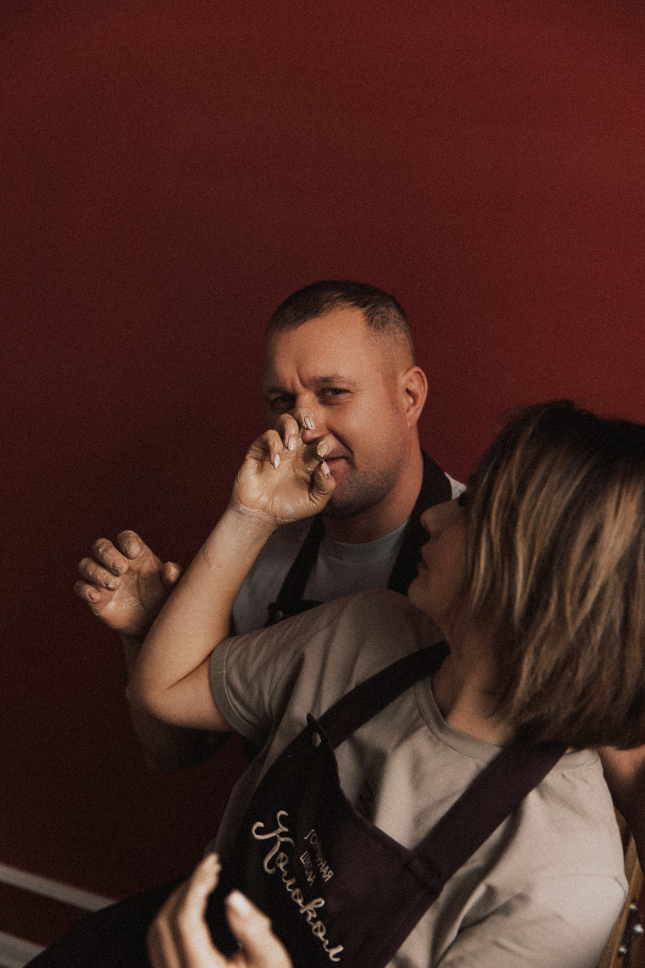 Настя и Рома. Свидание в гончарной мастерской. Свадебный и семейный фотограф Егорова Юлия