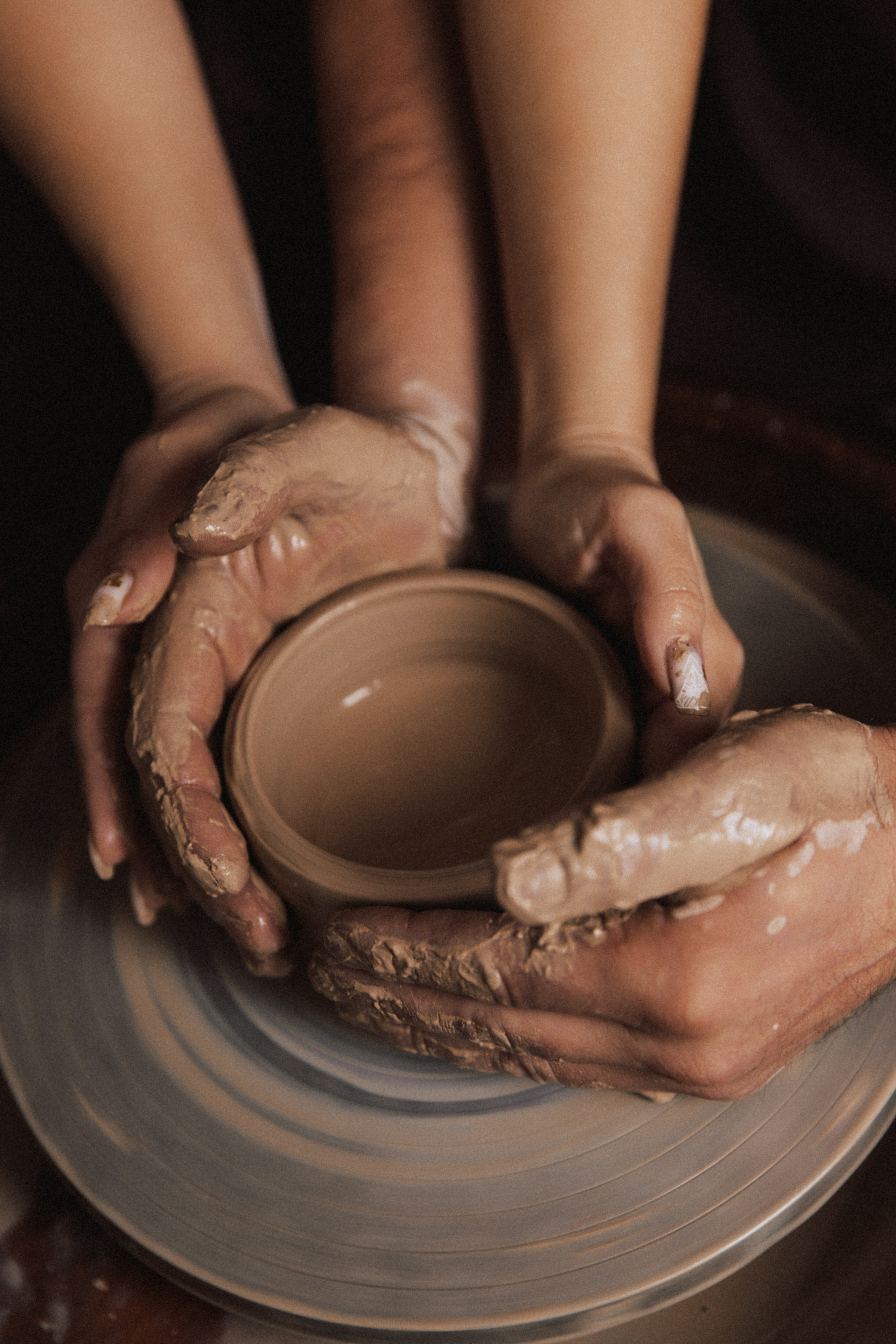 Настя и Рома. Свидание в гончарной мастерской. Свадебный и семейный фотограф Егорова Юлия