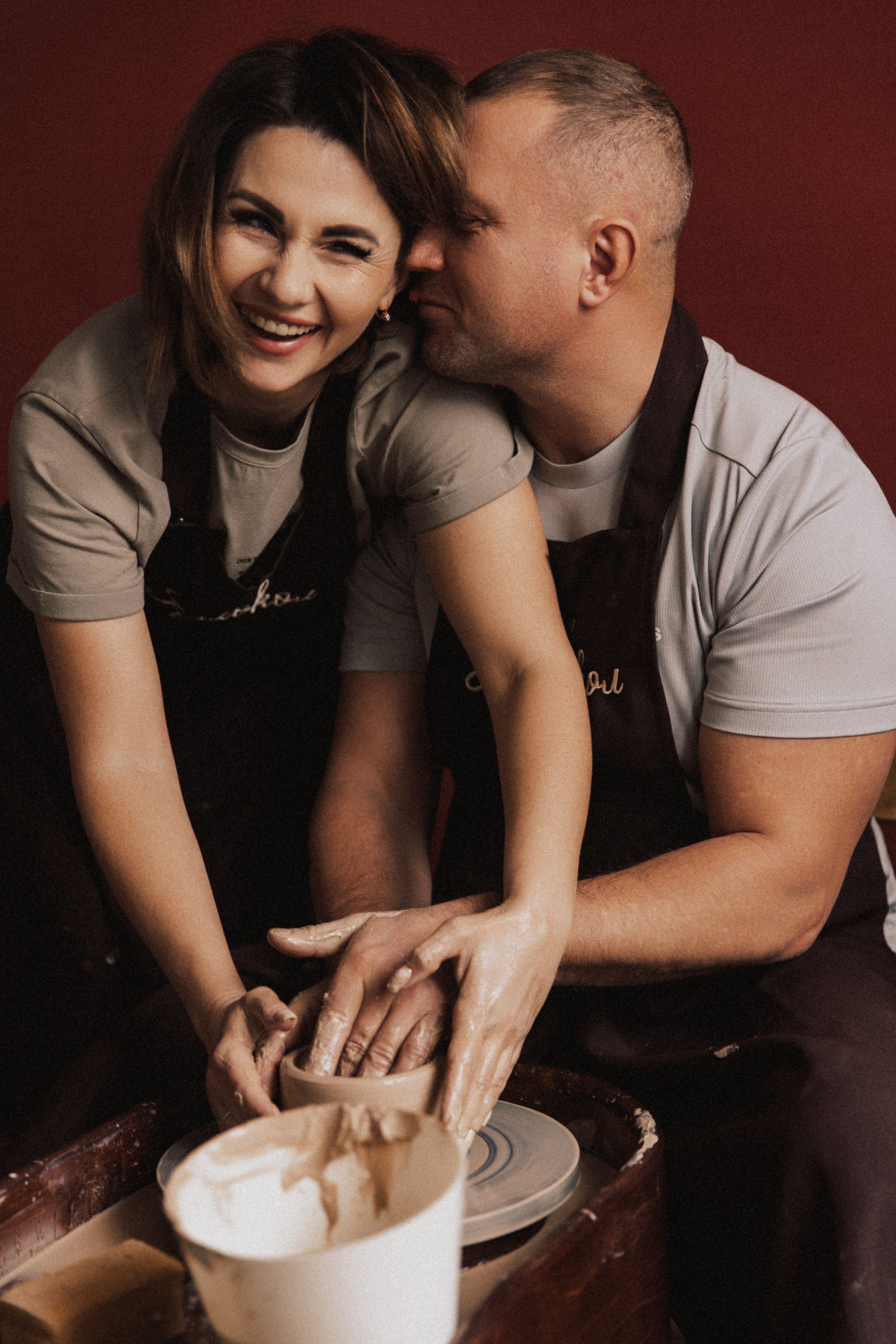 Настя и Рома. Свидание в гончарной мастерской. Свадебный и семейный фотограф Егорова Юлия