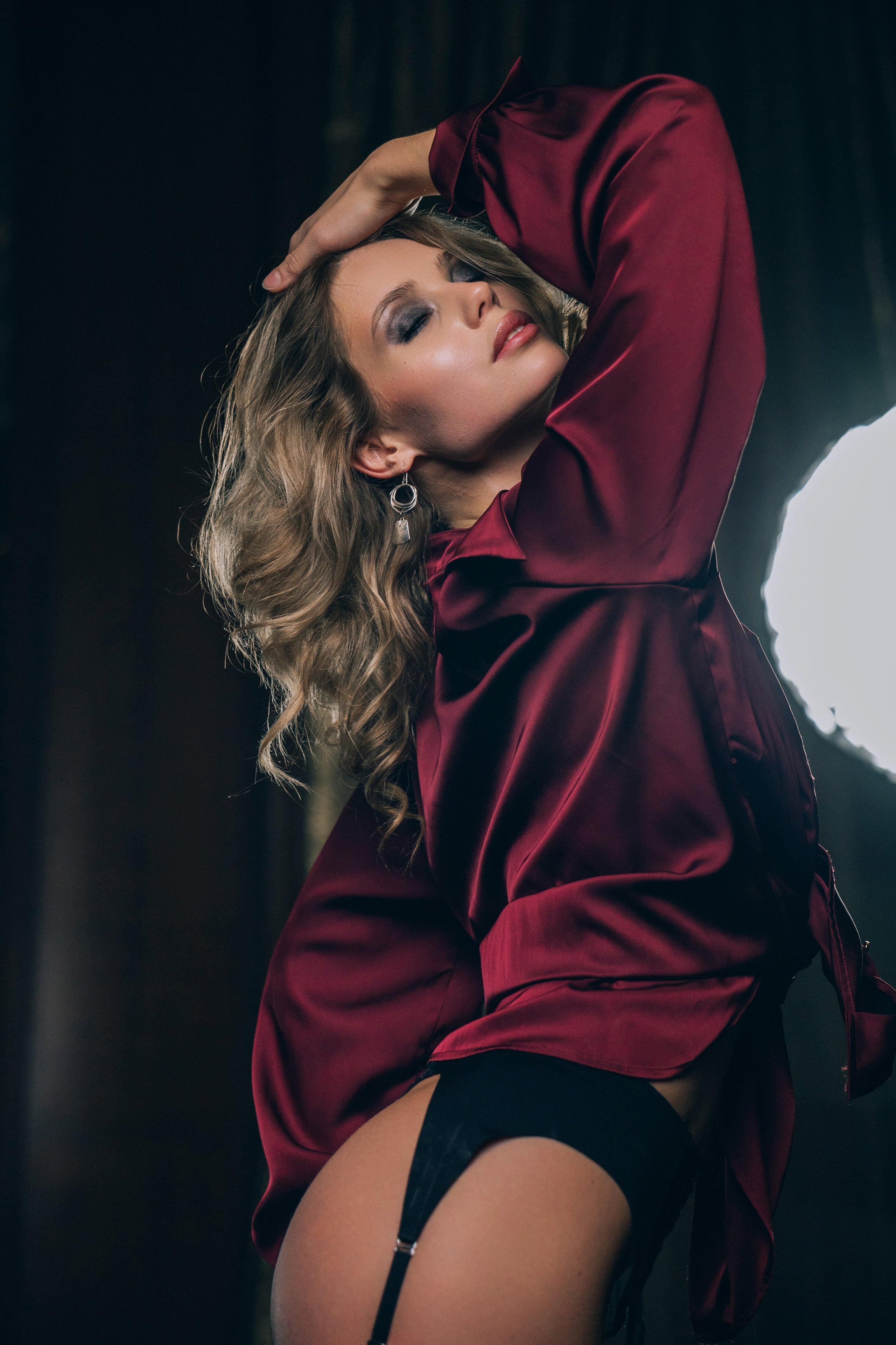 Ню в отеле. Фотограф Александра Кузуб Санкт-Петербург