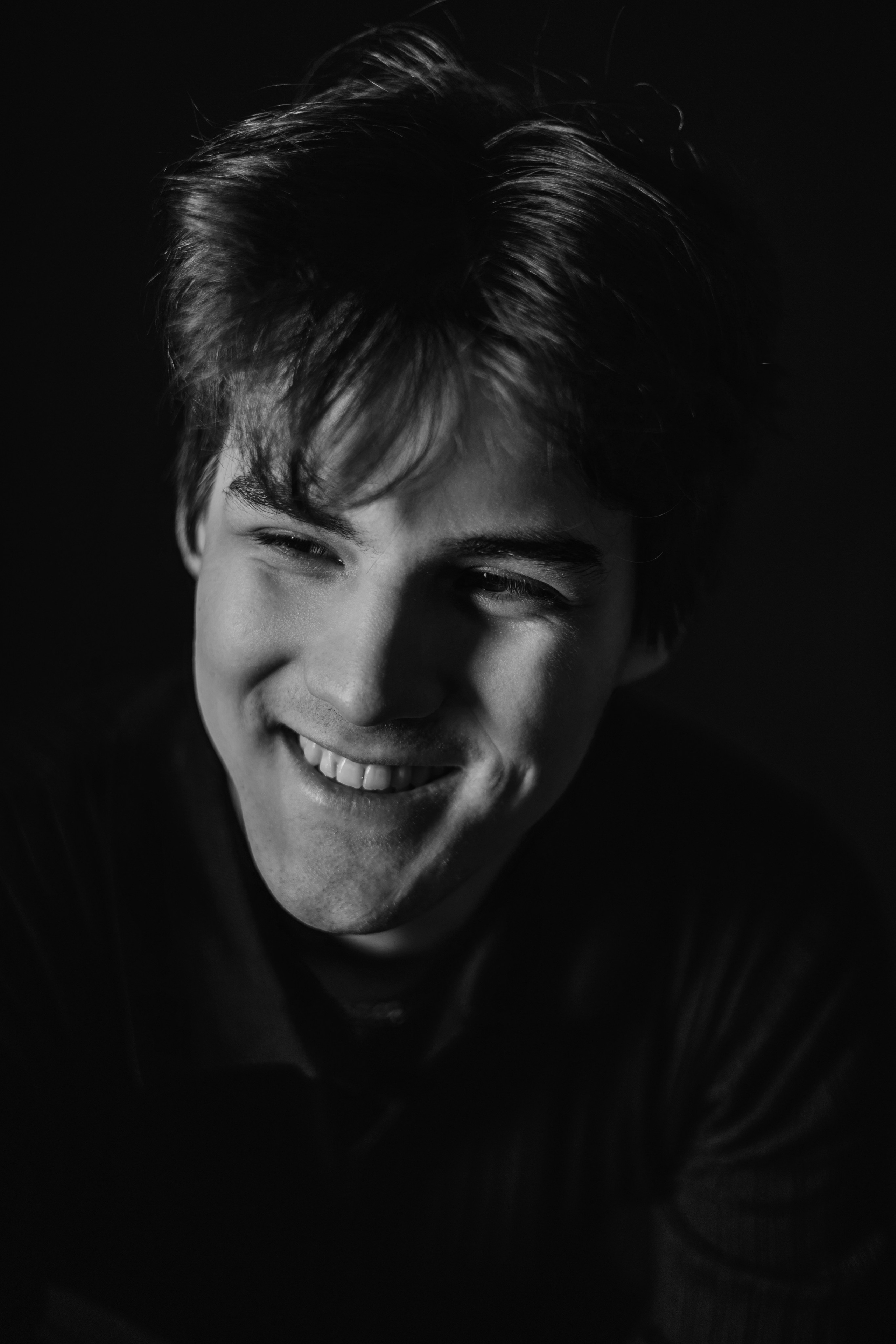 Чёрно-белый портрет. Фотограф Александра Кузуб Санкт-Петербург