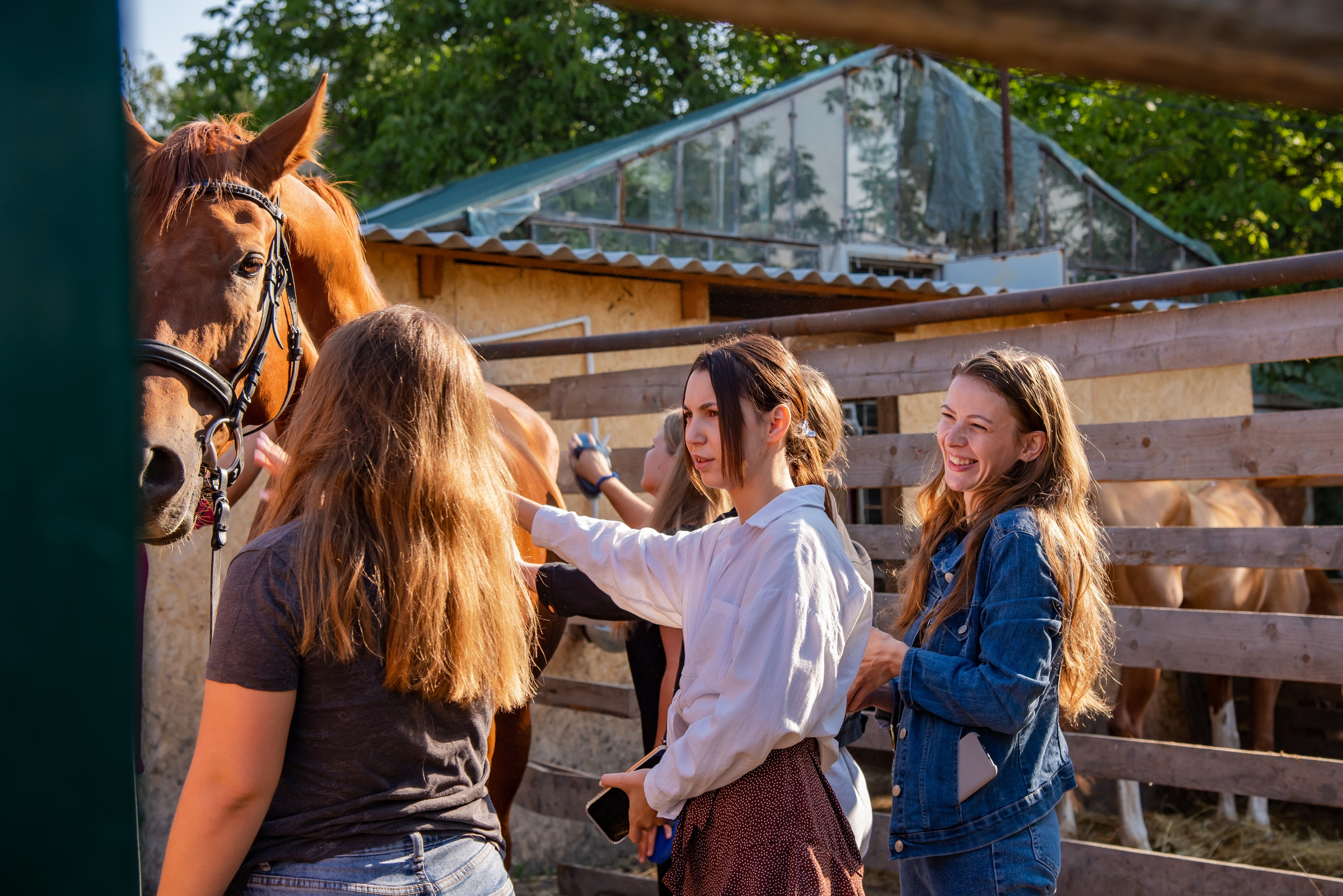 Конная прогулка. Фотограф Галина Нестерова