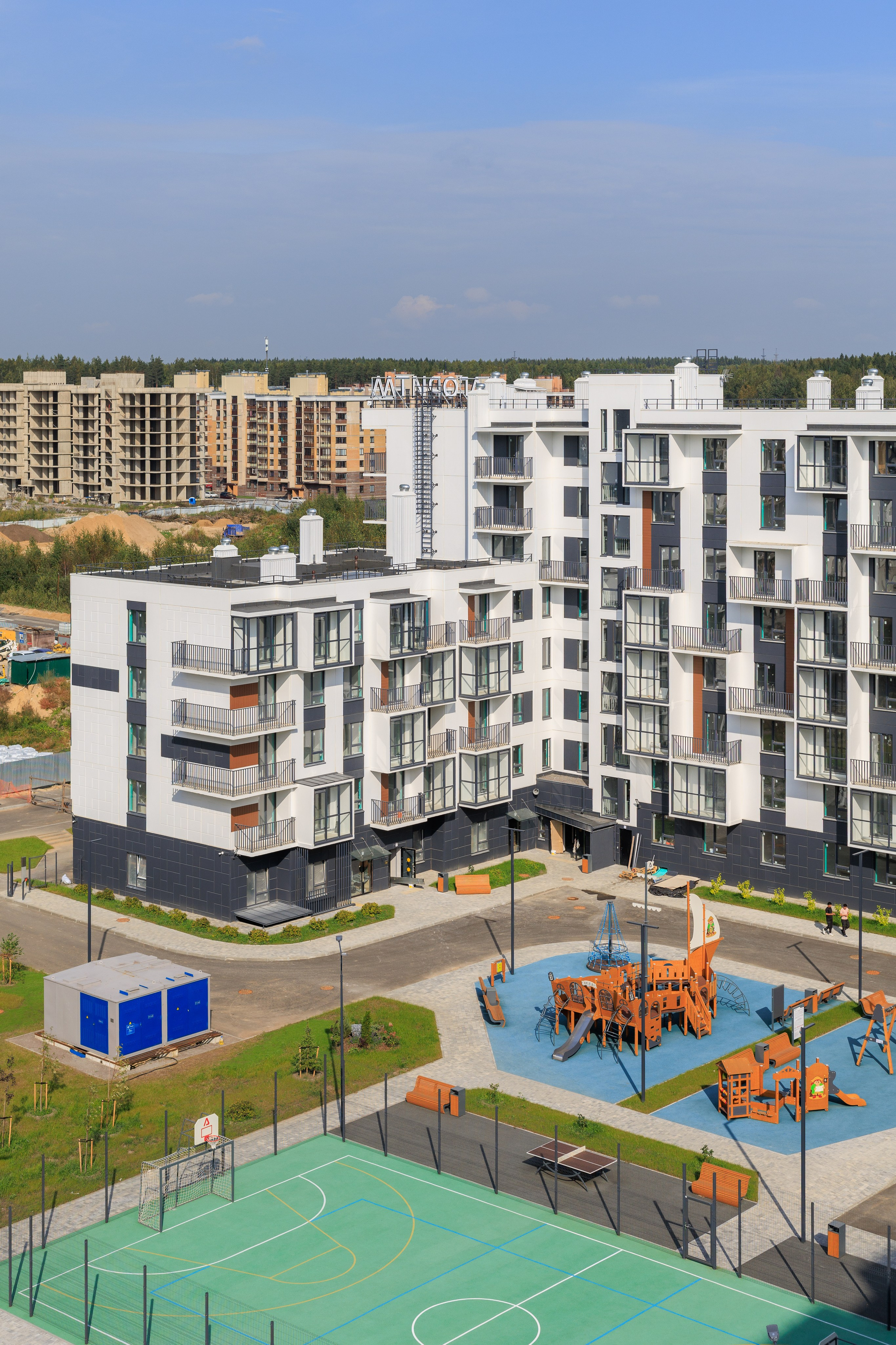 Архитектурная и репортажная фотосъёмка для застройщика