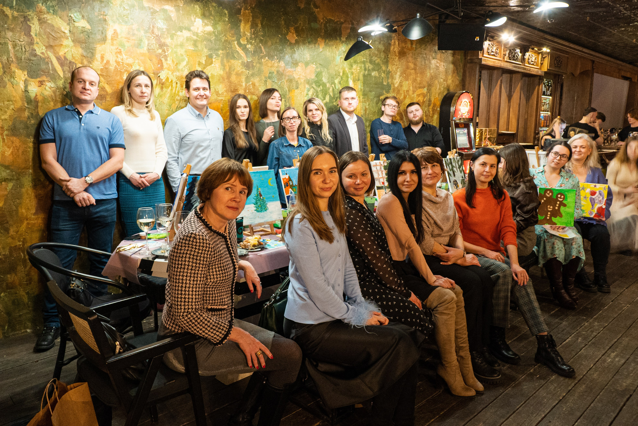 Корпоратив Teach Me Art 2. Портретный фотограф в Москве и Санкт-Петербурге Арина Чех