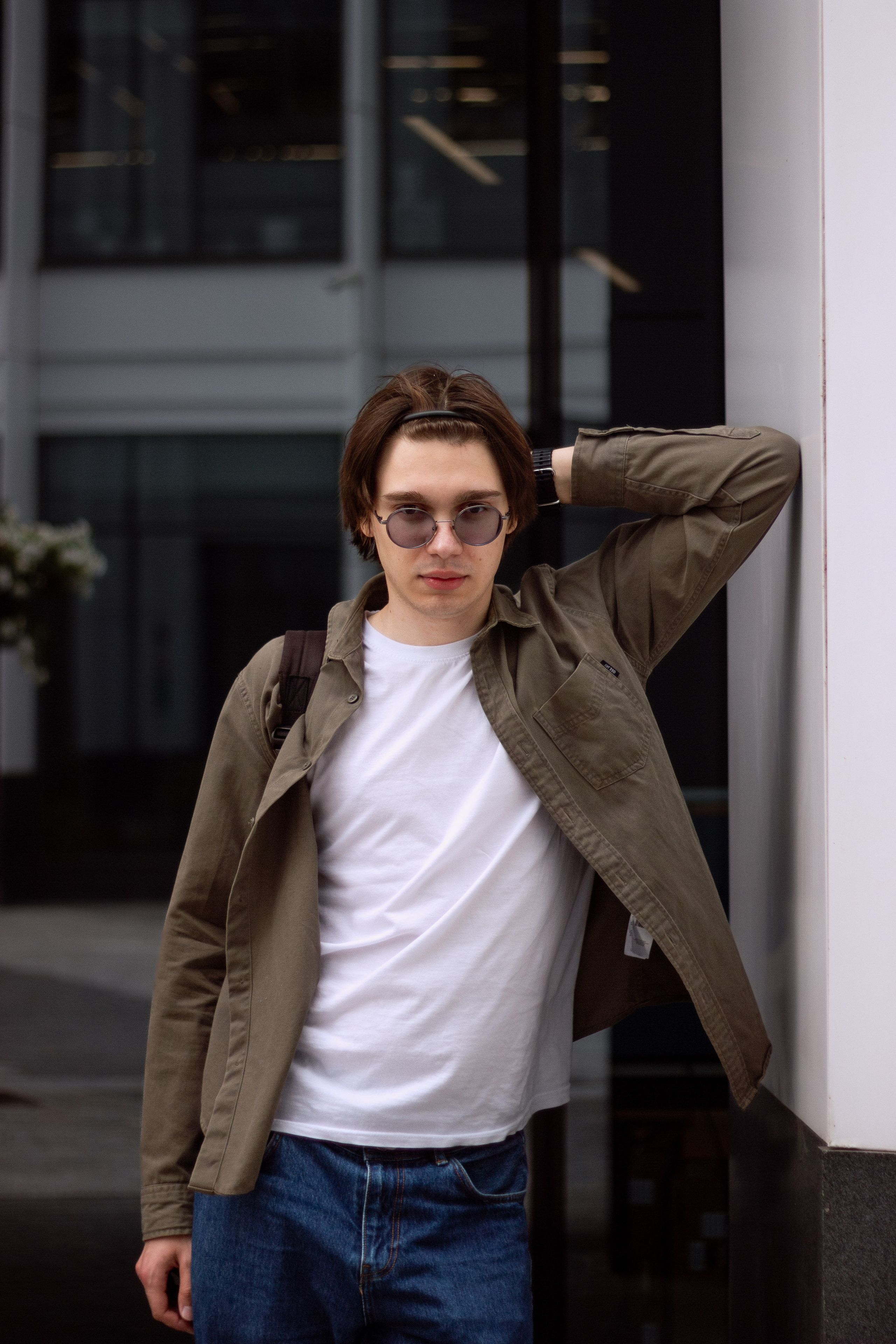 Коля в бизнес-центра Аквамарин. Портретный фотограф Москва Юлия Трякина