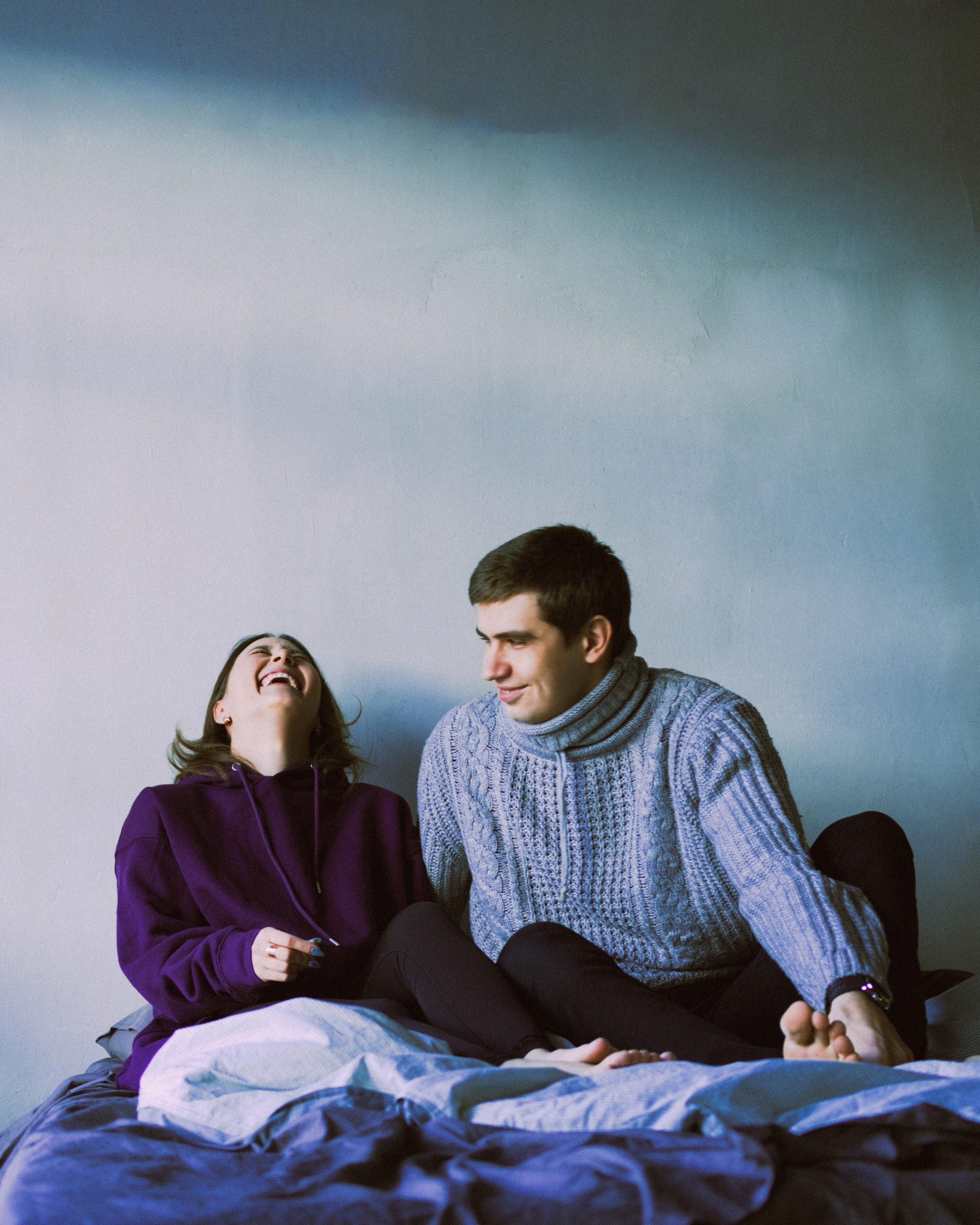 Зимняя студийная серия. Портретный и семейный фотограф в СПб Марья Туранова