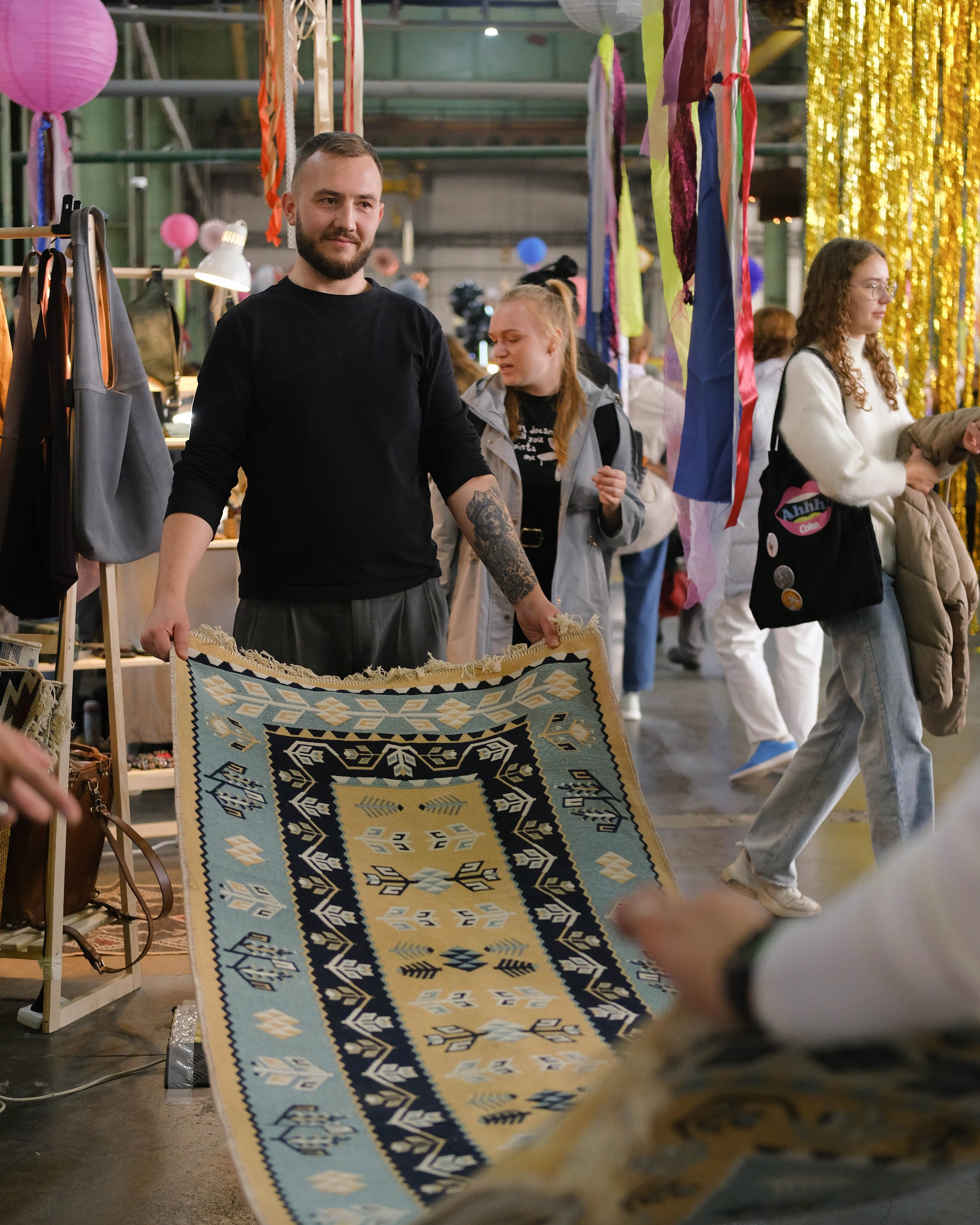 Ковры EcoLares в Севкабеле. Портретный и семейный фотограф в СПб Марья Туранова