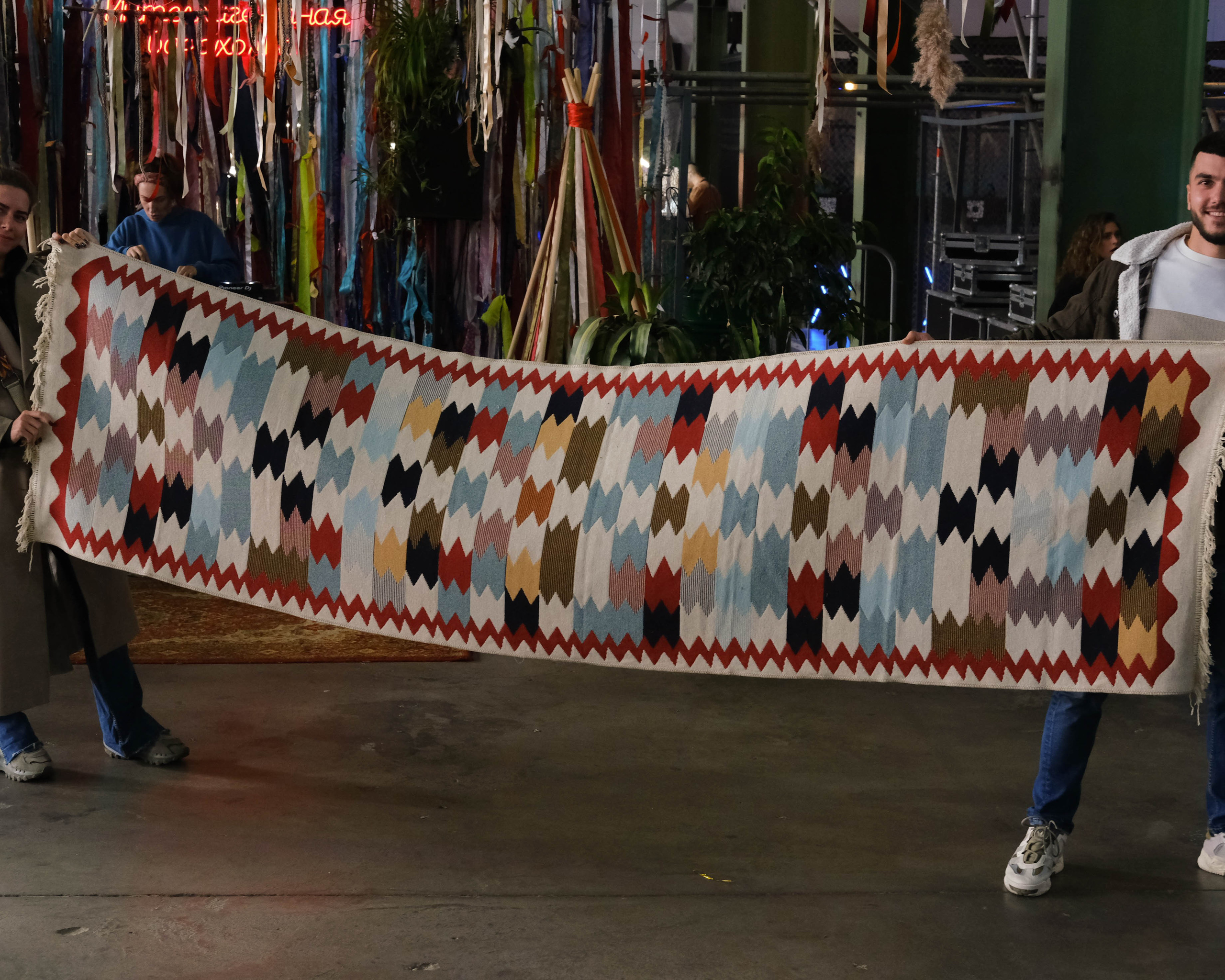 Ковры EcoLares в Севкабеле. Портретный и семейный фотограф в СПб Марья Туранова