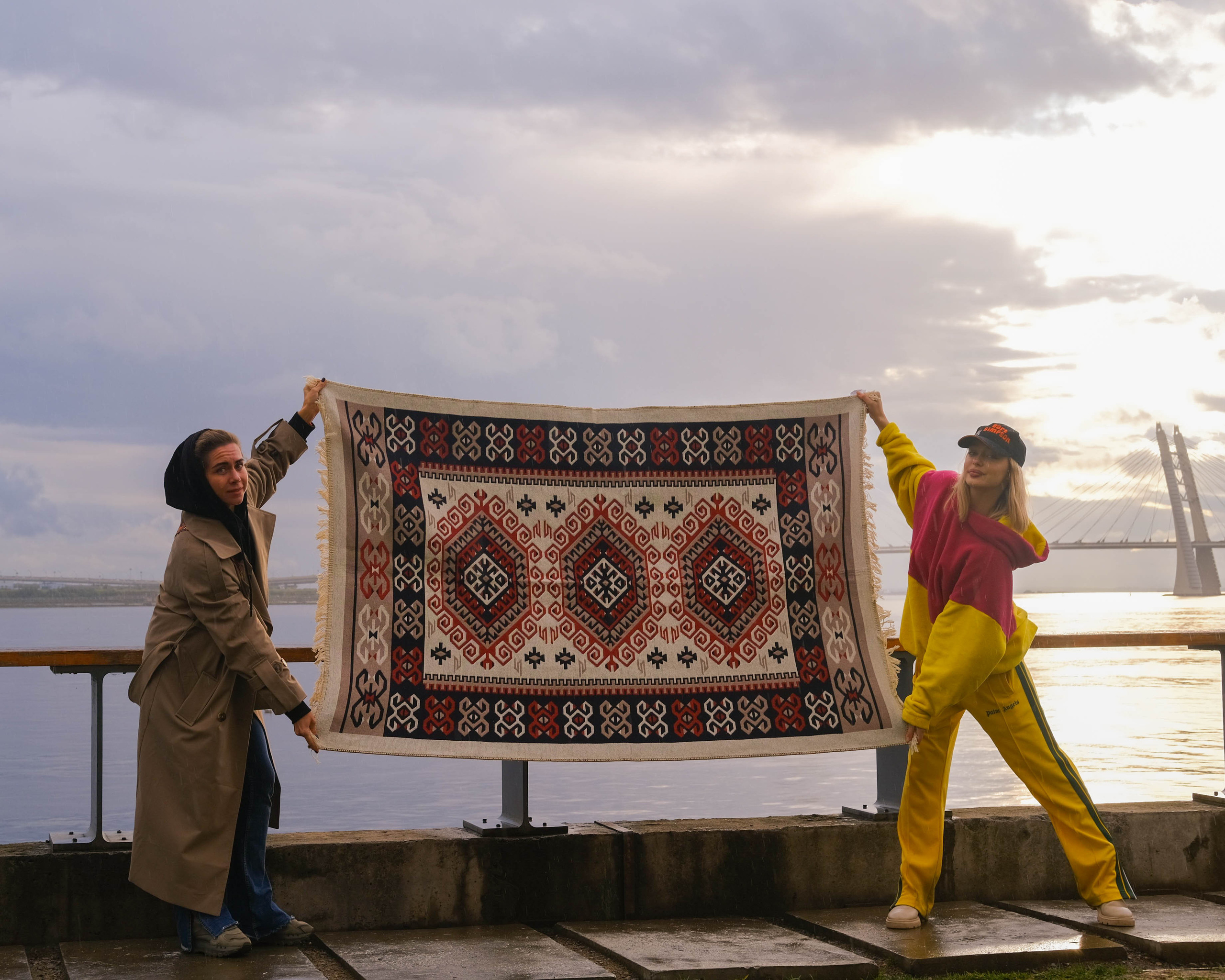 Ковры EcoLares в Севкабеле. Портретный и семейный фотограф в СПб Марья Туранова